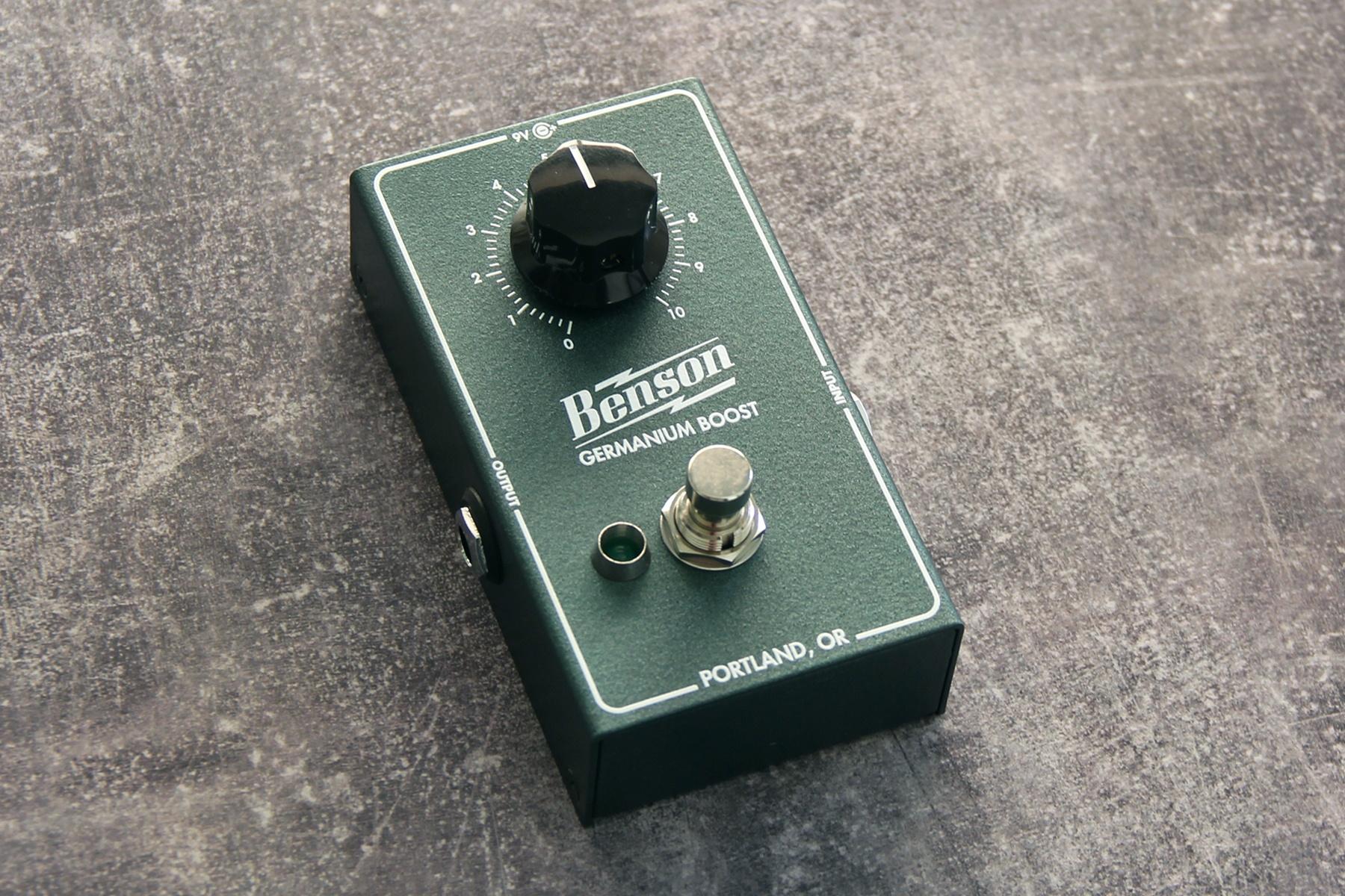 benson germanium boost