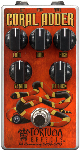 Tortuga Effects Coral Adder British-Stortion