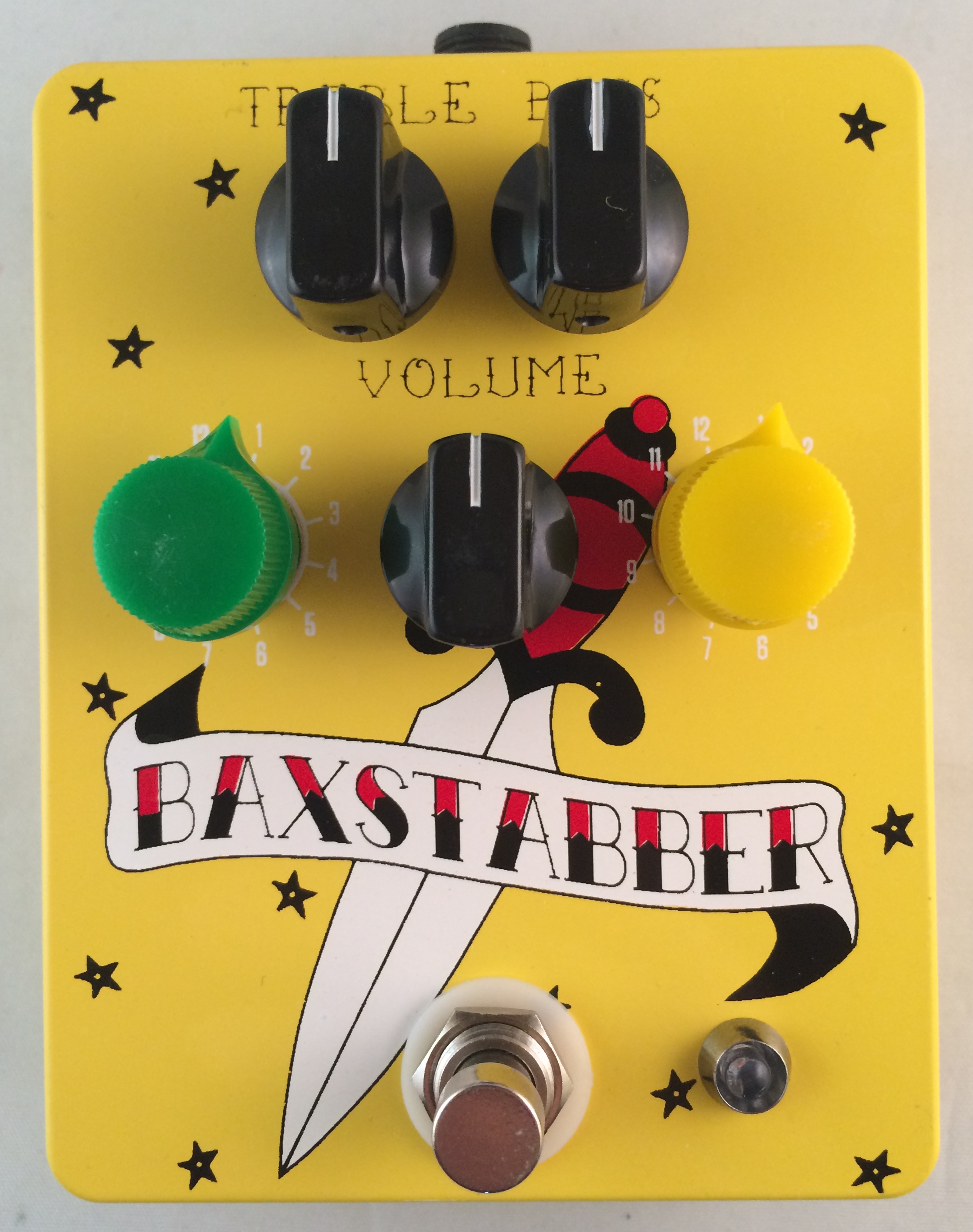 Fuzzrocious Pedals BAXSTABBER EQ/preamp/tone shaper