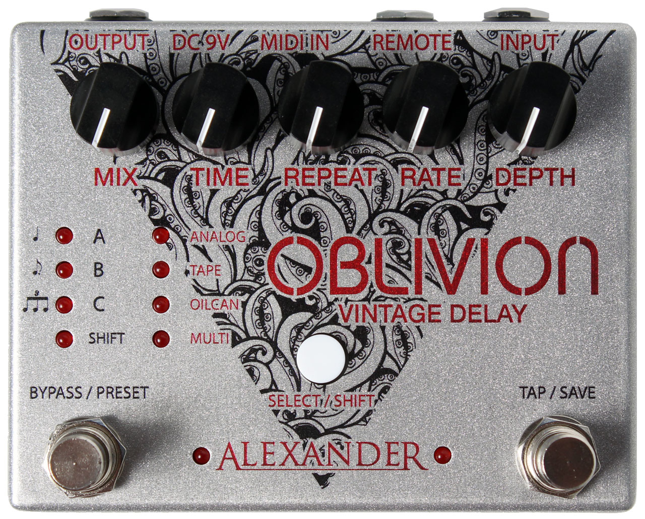 Alexander Pedals Oblivion Vintage Delay
