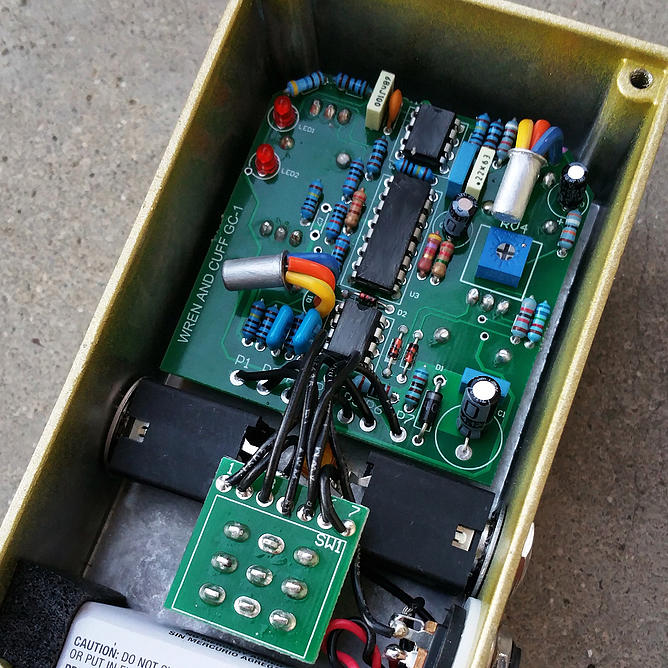 Wren and Cuff The Gold Comp (Germanium Compressor/Pre-Amp)