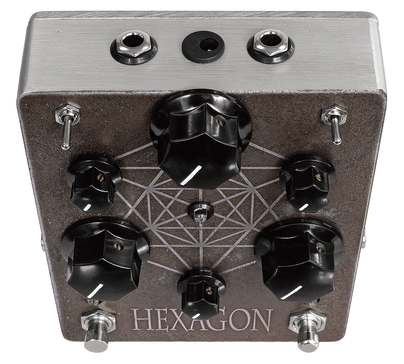 Triode Pedals HEXAGON Tap Tempo Delay