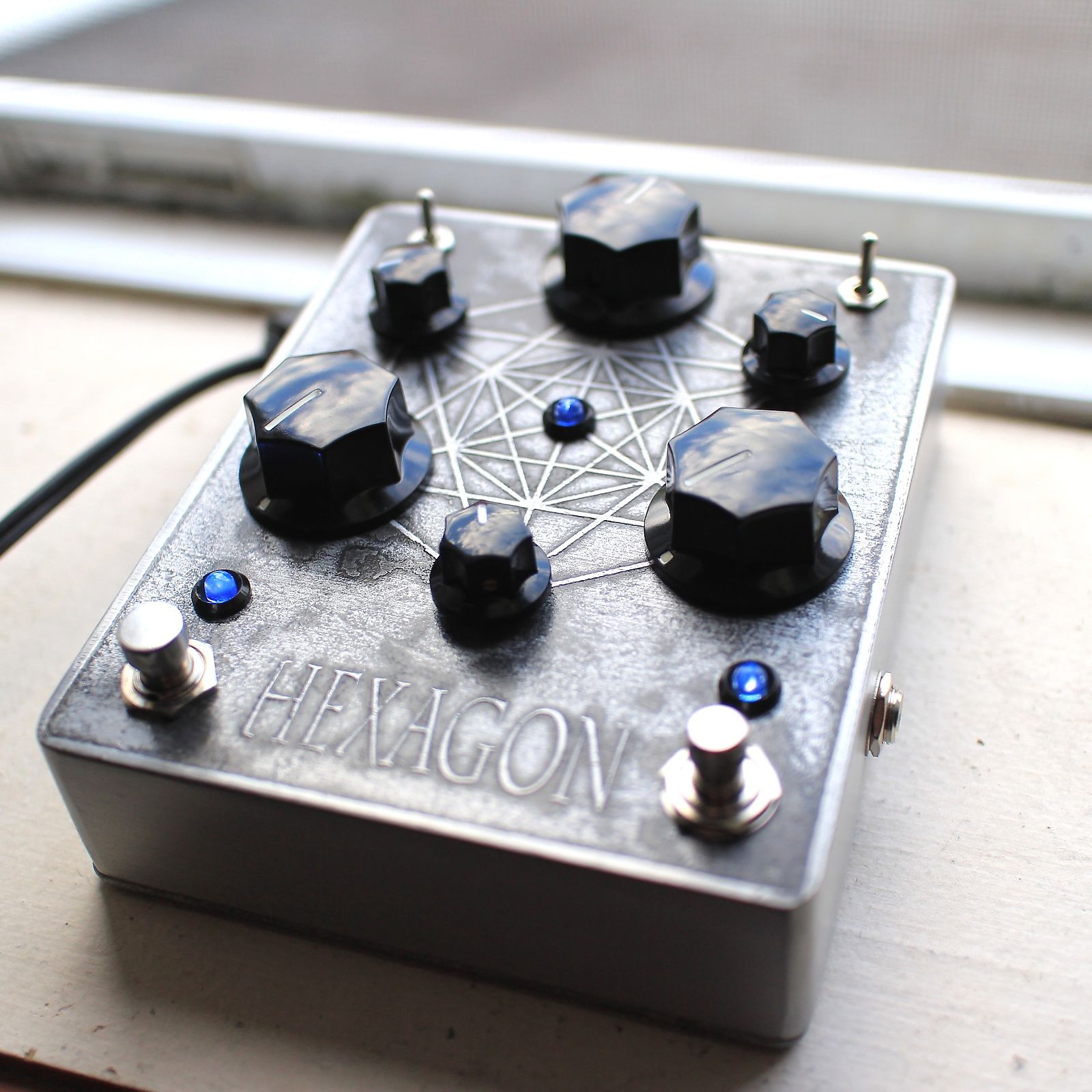 Triode Pedals HEXAGON Tap Tempo Delay