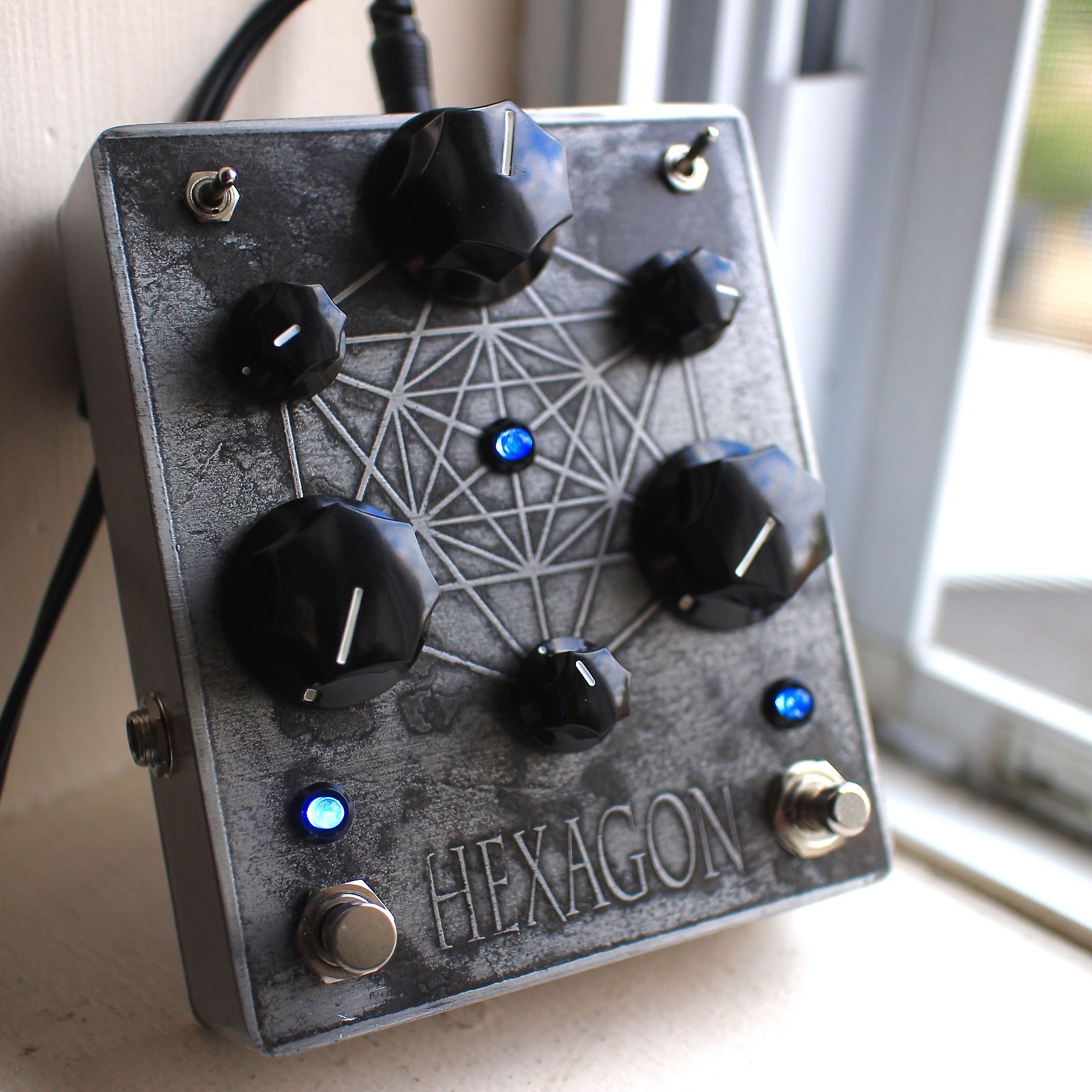 Triode Pedals HEXAGON Tap Tempo Delay