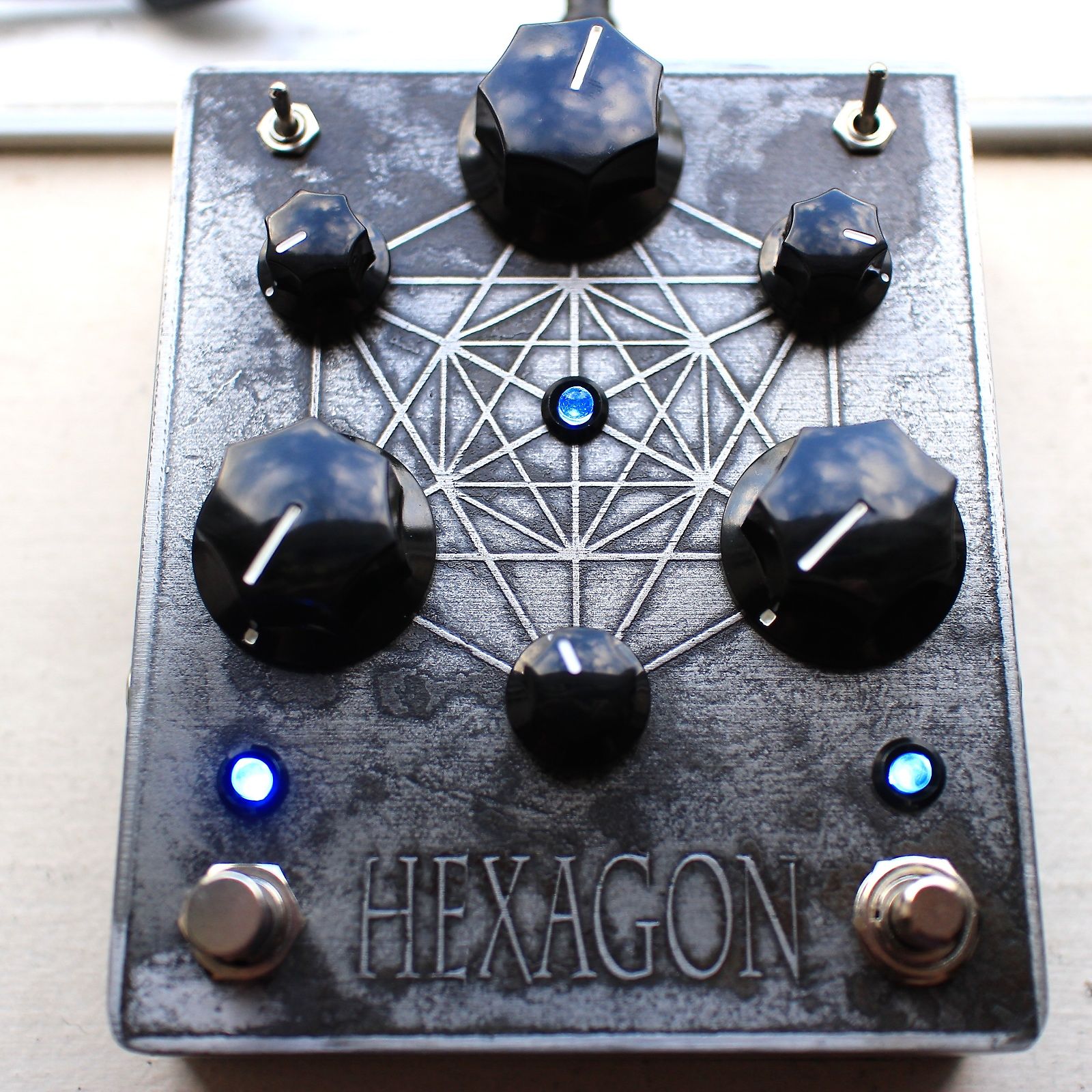 Triode Pedals HEXAGON Tap Tempo Delay