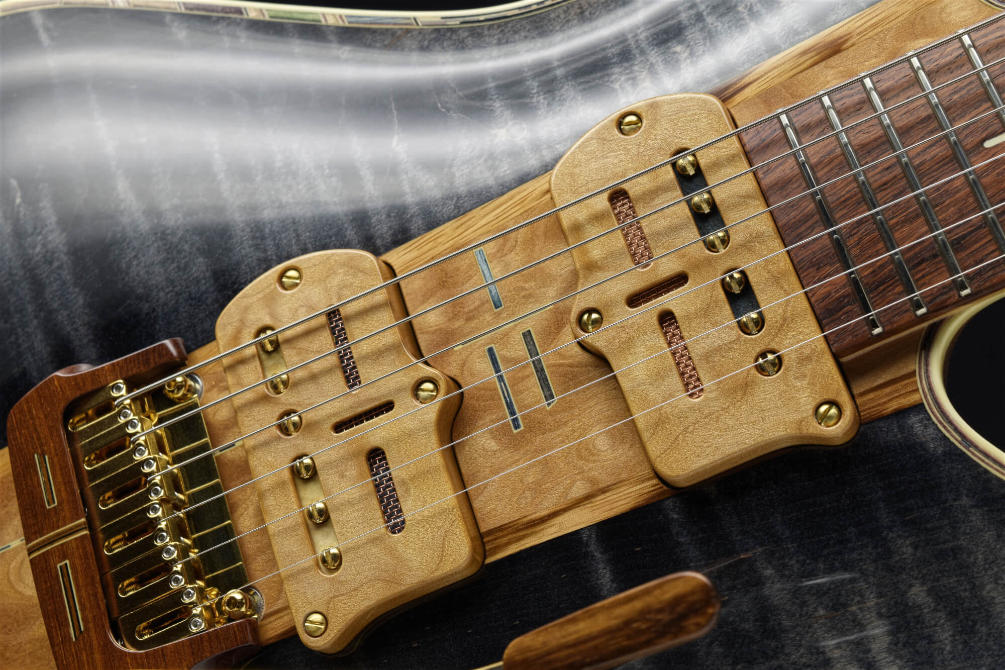 Jersey Girl Homemade Guitars GAUCHE-Tucker the Crow