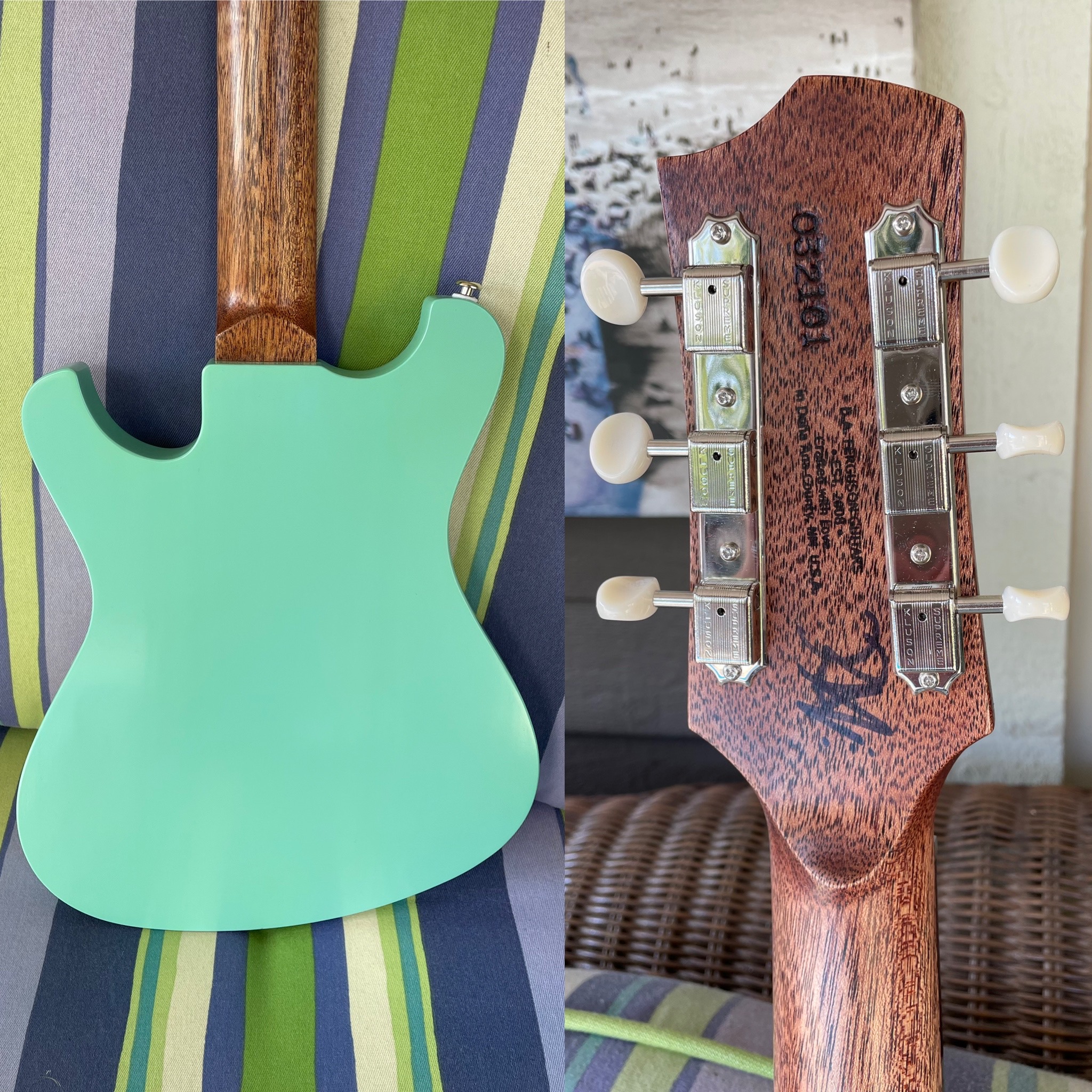 B.A. Ferguson Guitars Shirley (Dual gear Goldfoil Flyweight)
