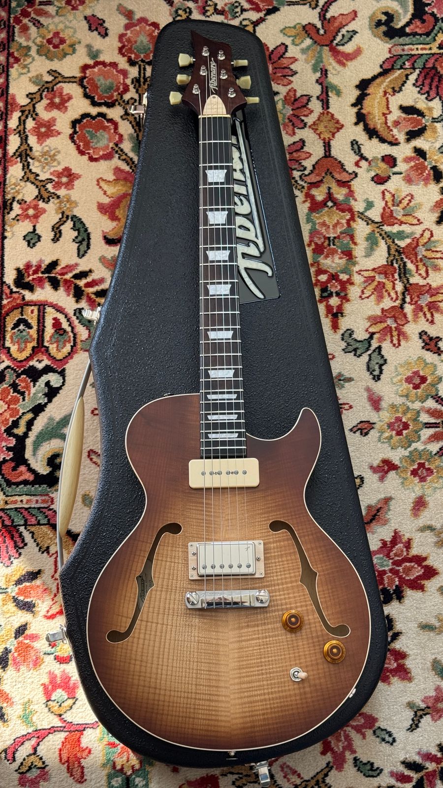 Fibenare Single-Cut Montreux Semi-Hollowbody Rahan
