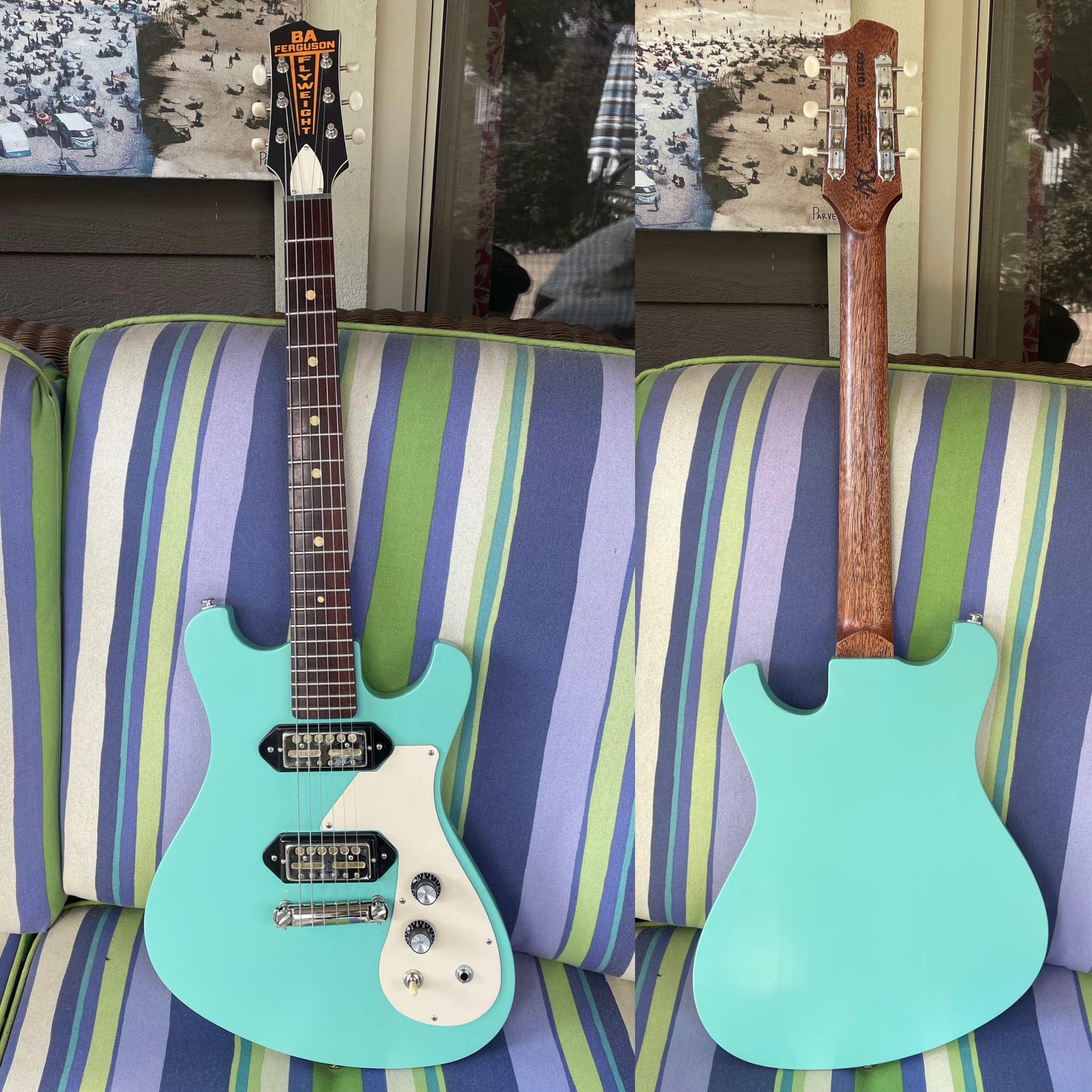 B.A. Ferguson Guitars Shirley (Dual gear Goldfoil Flyweight)