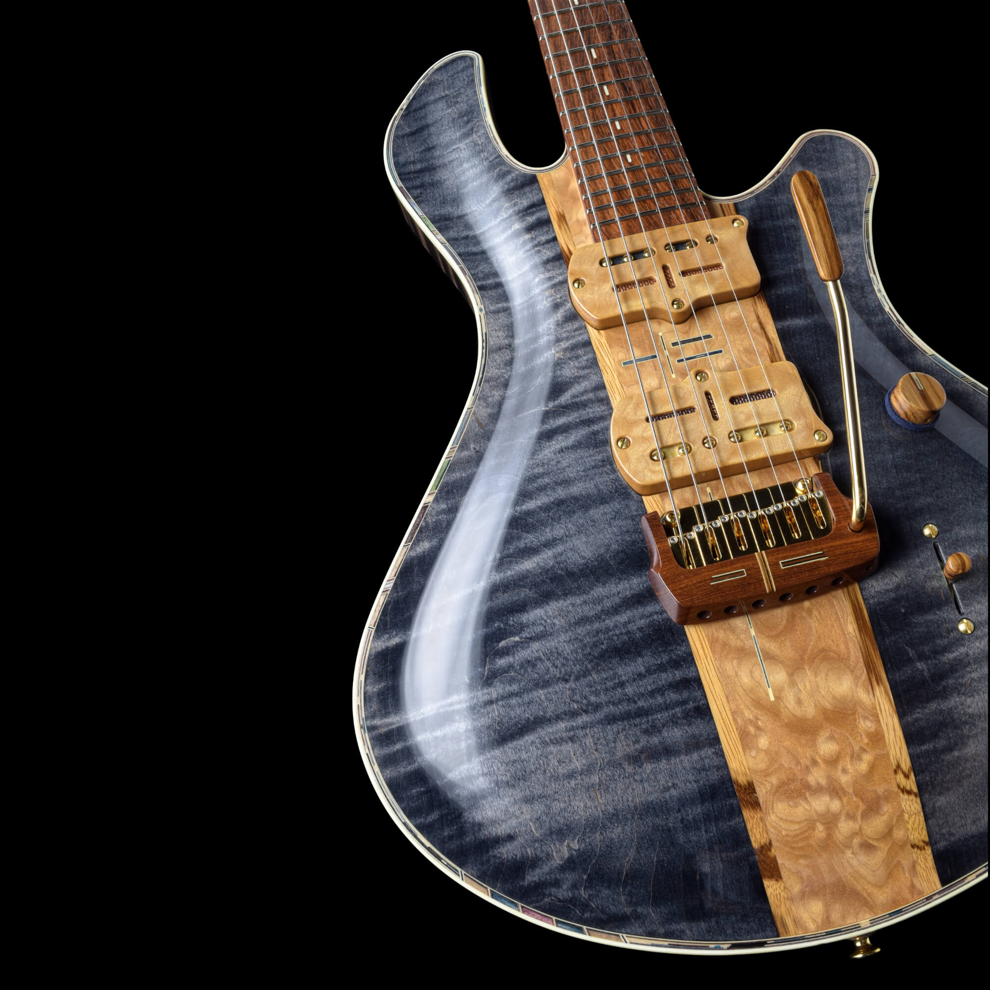 Jersey Girl Homemade Guitars GAUCHE-Tucker the Crow