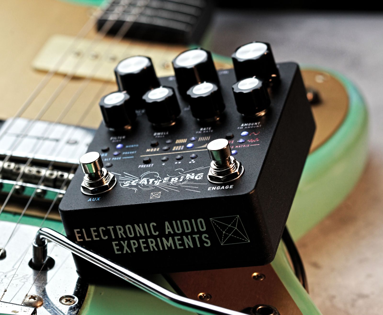 Electronic Audio Experiments Scattering Stereo Reverb