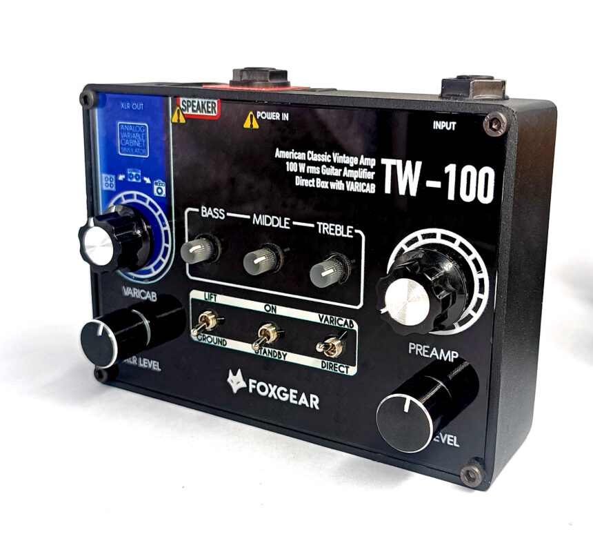 Foxgear TW-100 100W American Classic Vintage Guitar amplifier