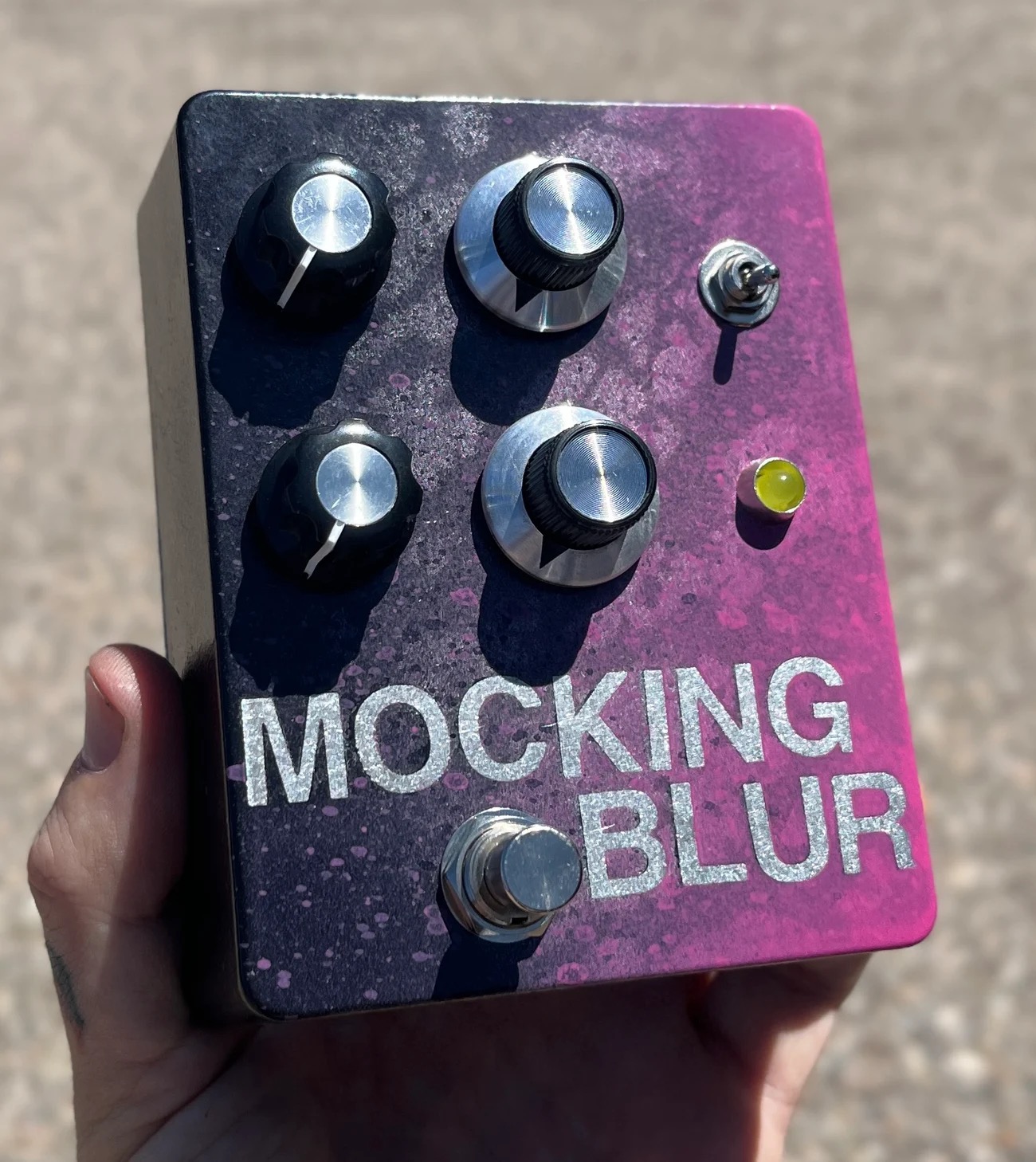 Non-Human Audio Mocking Blur delay