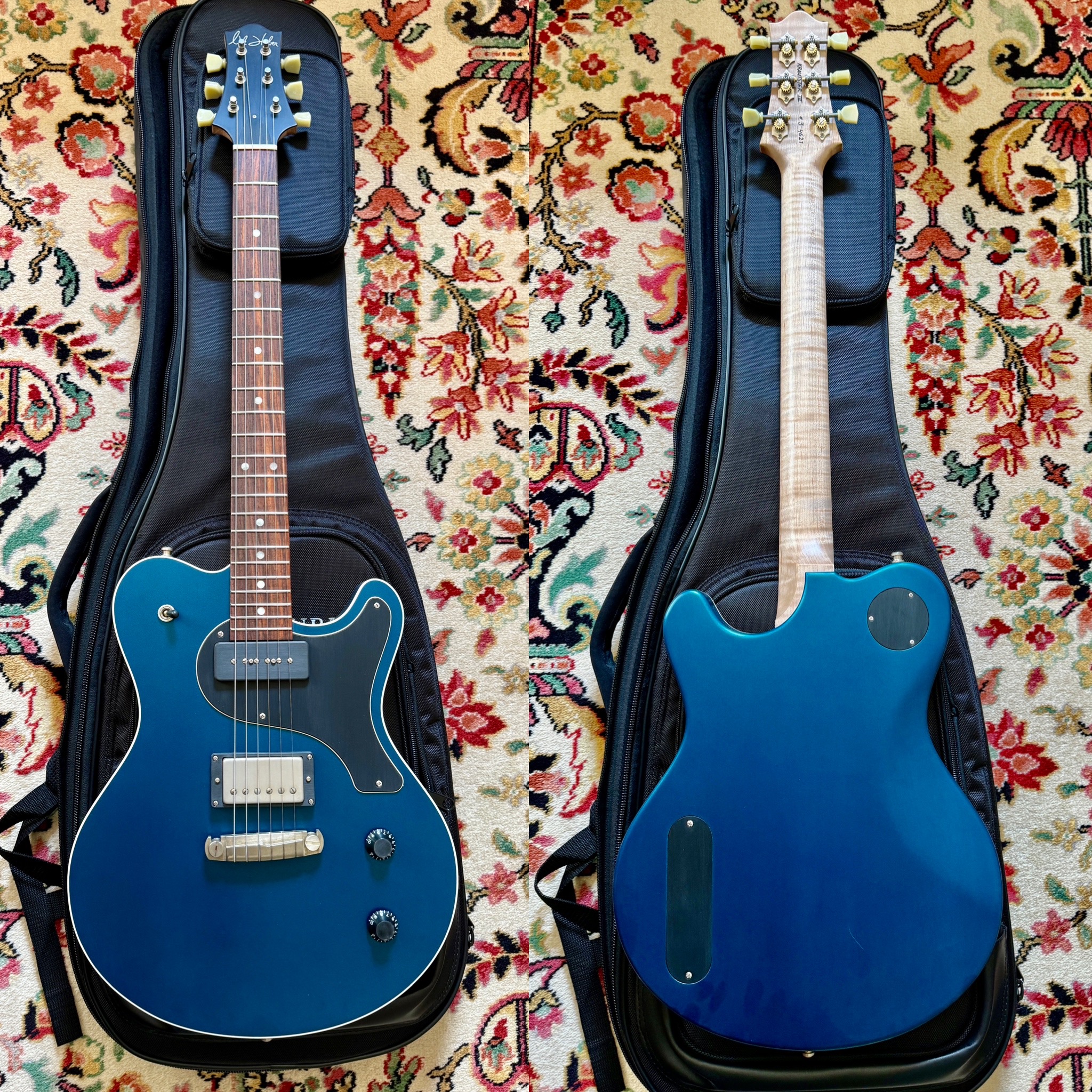 Nik Huber Krautster III - Petrol blue