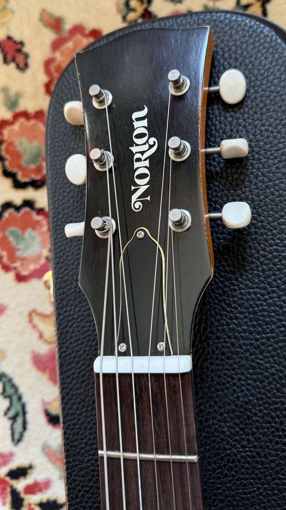 Norton Electric DC9 Les Paul Jr. - Capri Orange