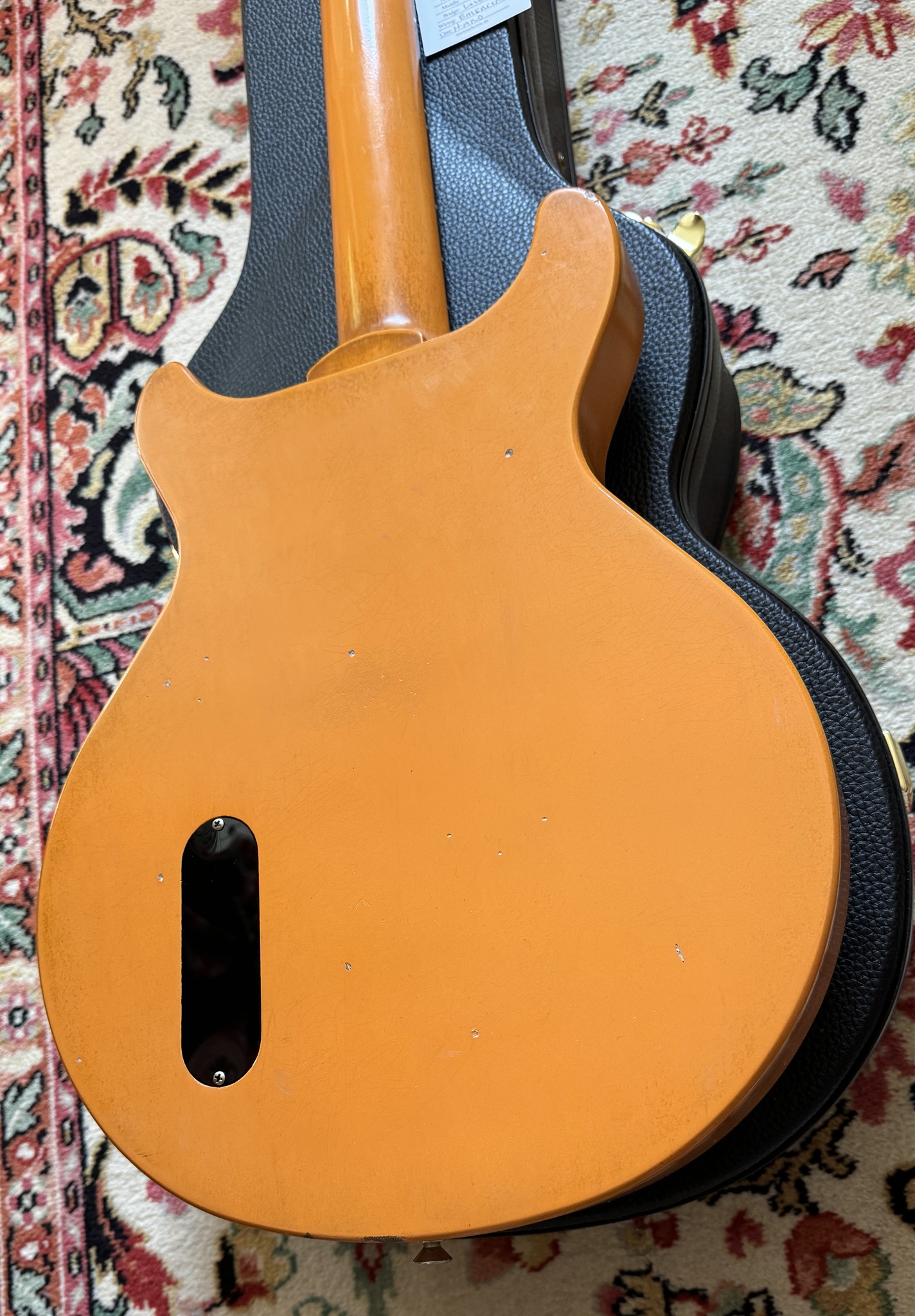 Norton Electric DC9 Les Paul Jr. - Capri Orange