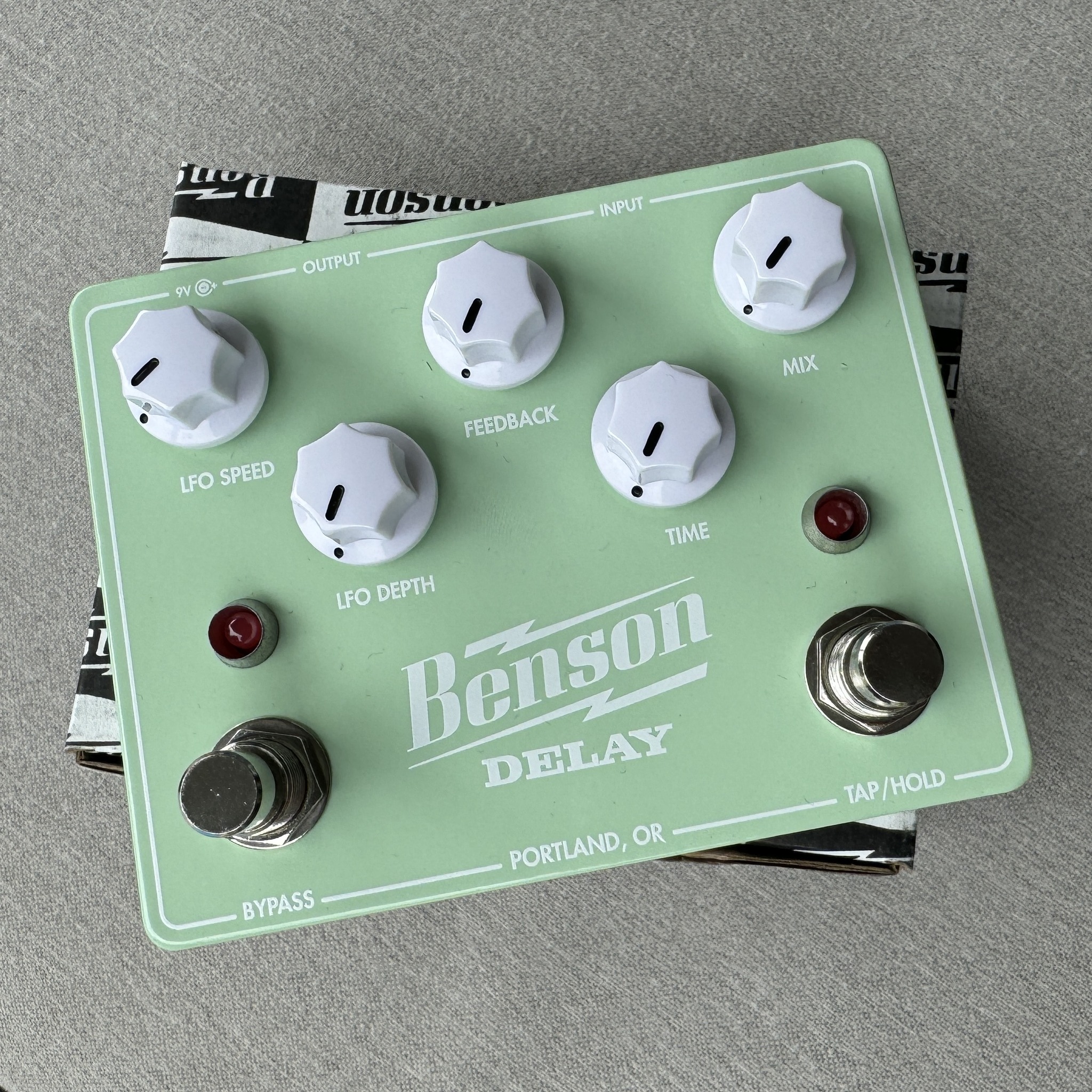 Bensons Amps Delay (limited edition Seafoam Delay)