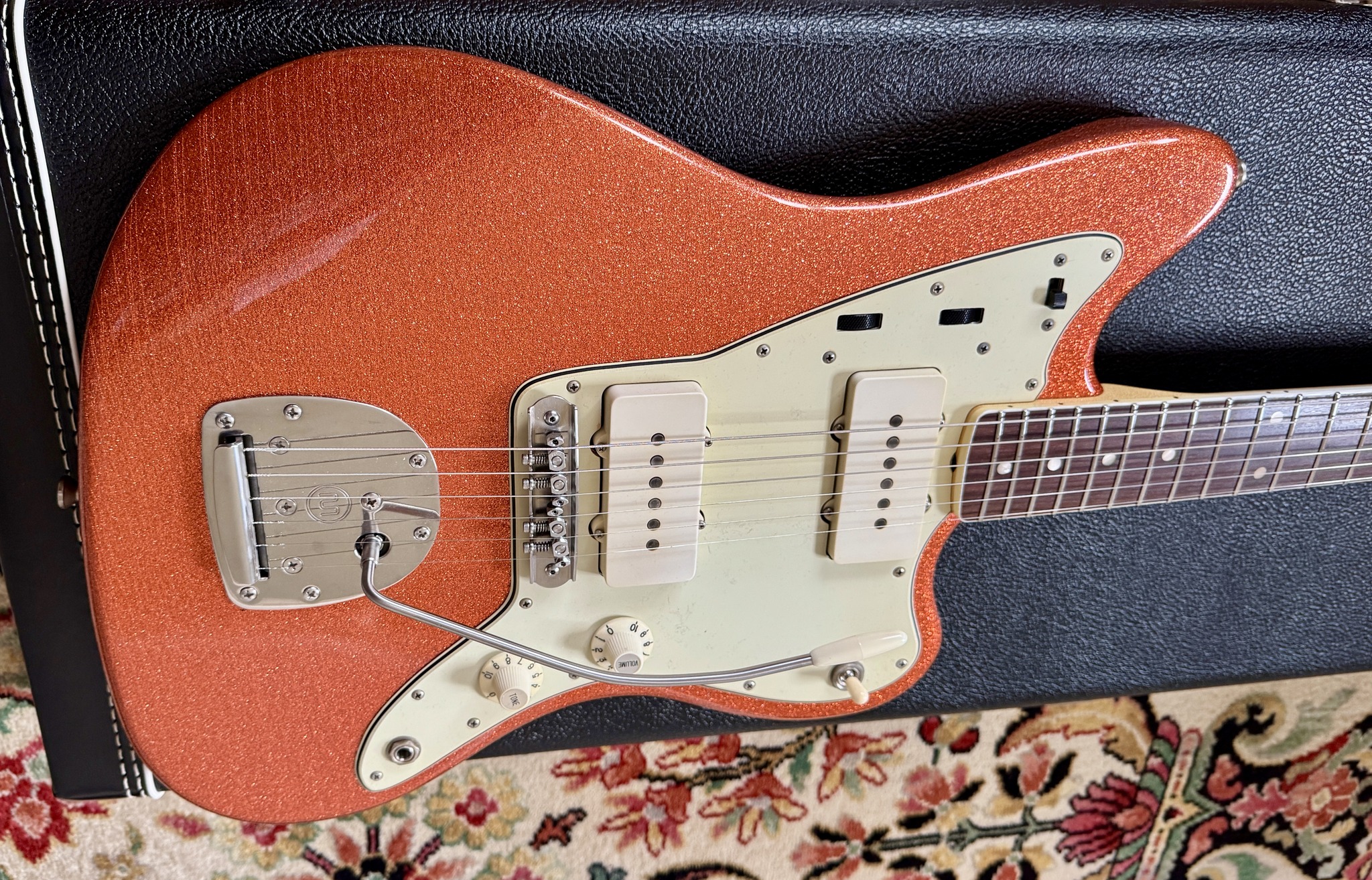 Seüf Guitars Old Hand 10 (OH-10) Offset Style - T'Angelo Sparkle