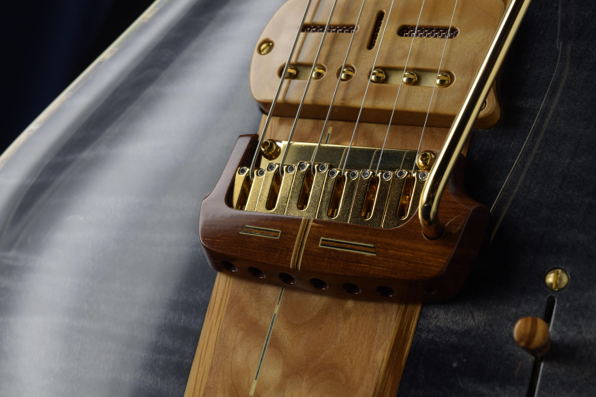 Jersey Girl Homemade Guitars GAUCHE-Tucker the Crow