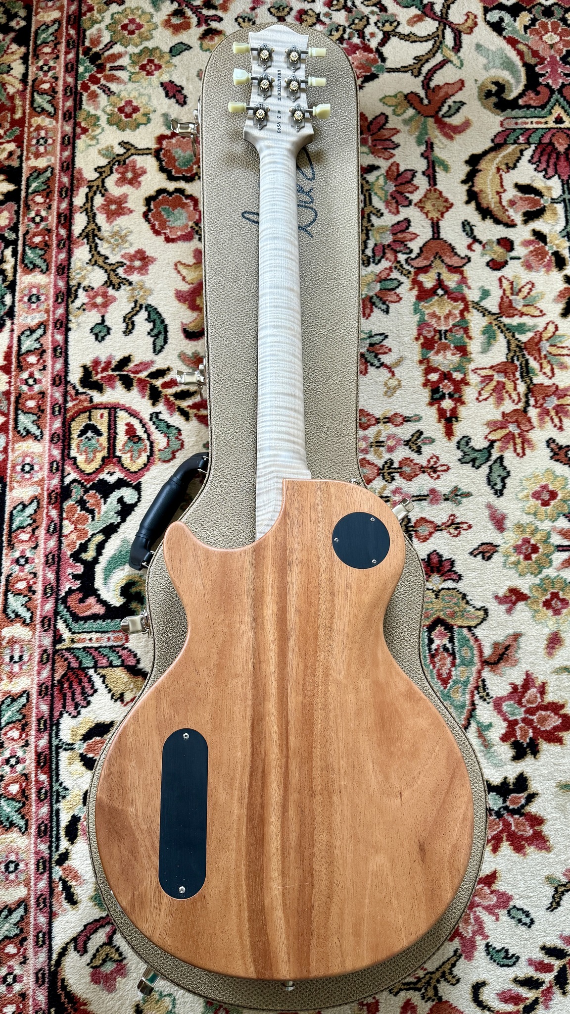 Nik Huber Krautster II (Ice Blue w/ Bigsby tremolo)