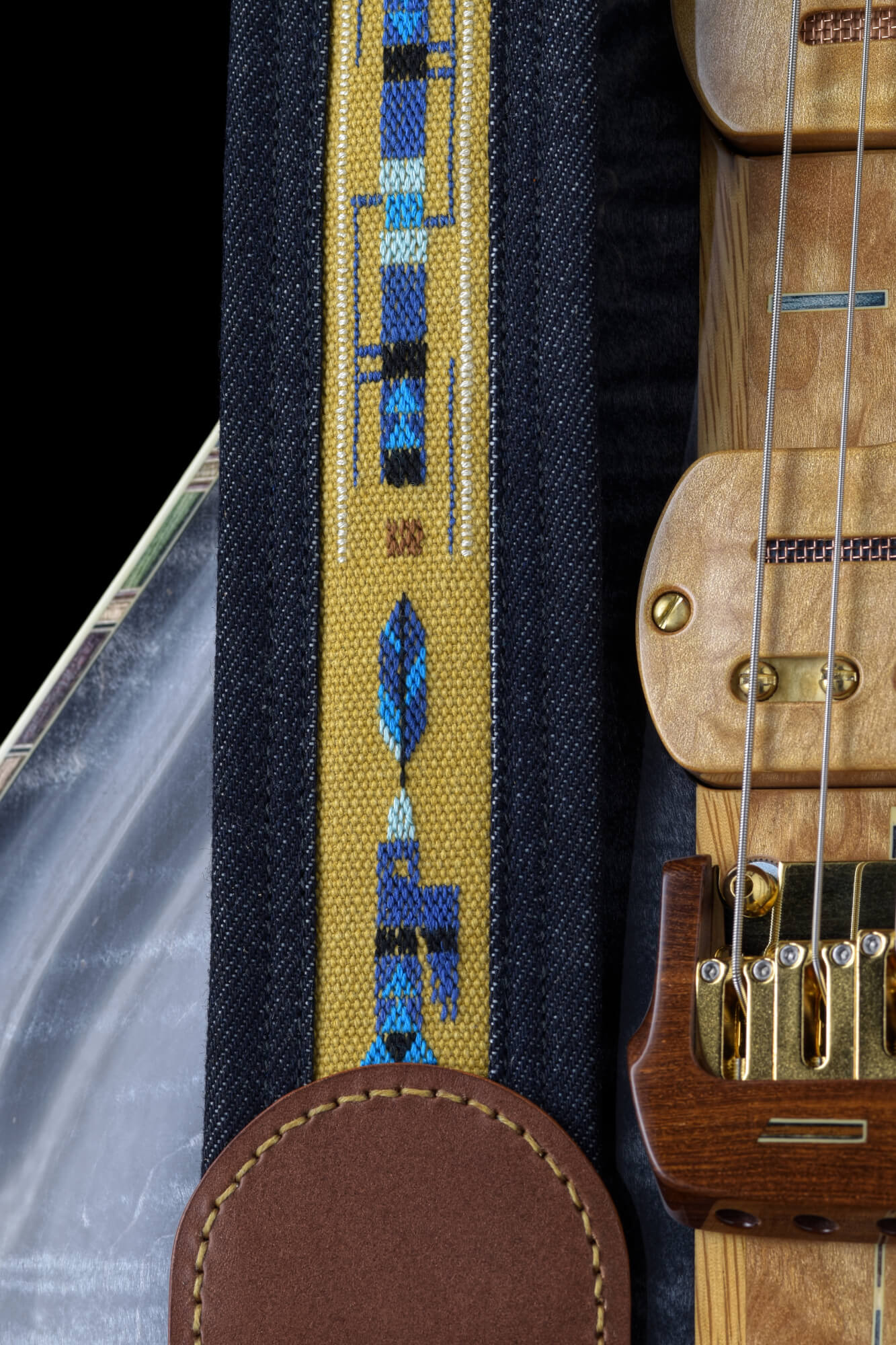 Jersey Girl Homemade Guitars GAUCHE-Tucker the Crow