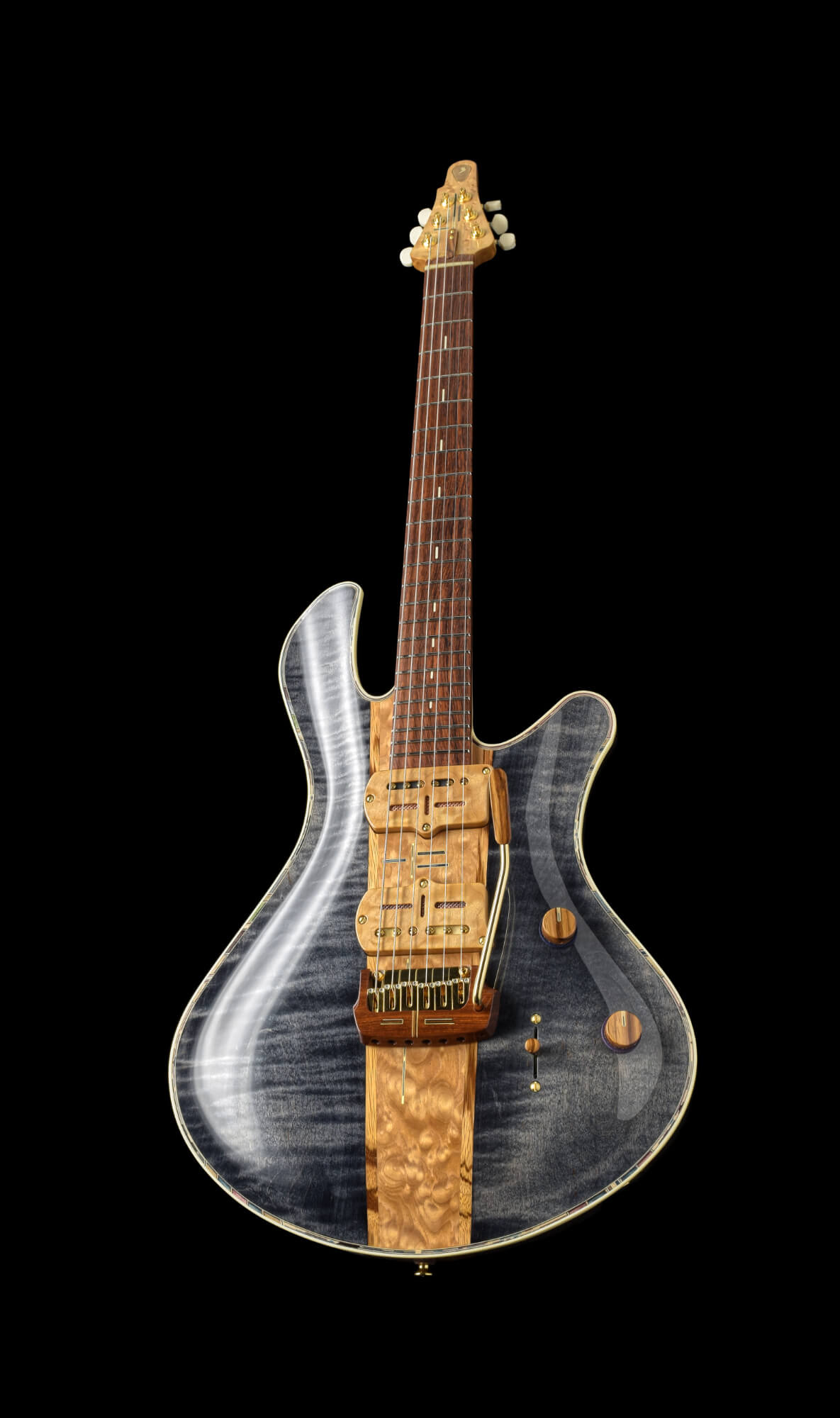 Jersey Girl Homemade Guitars GAUCHE-Tucker the Crow