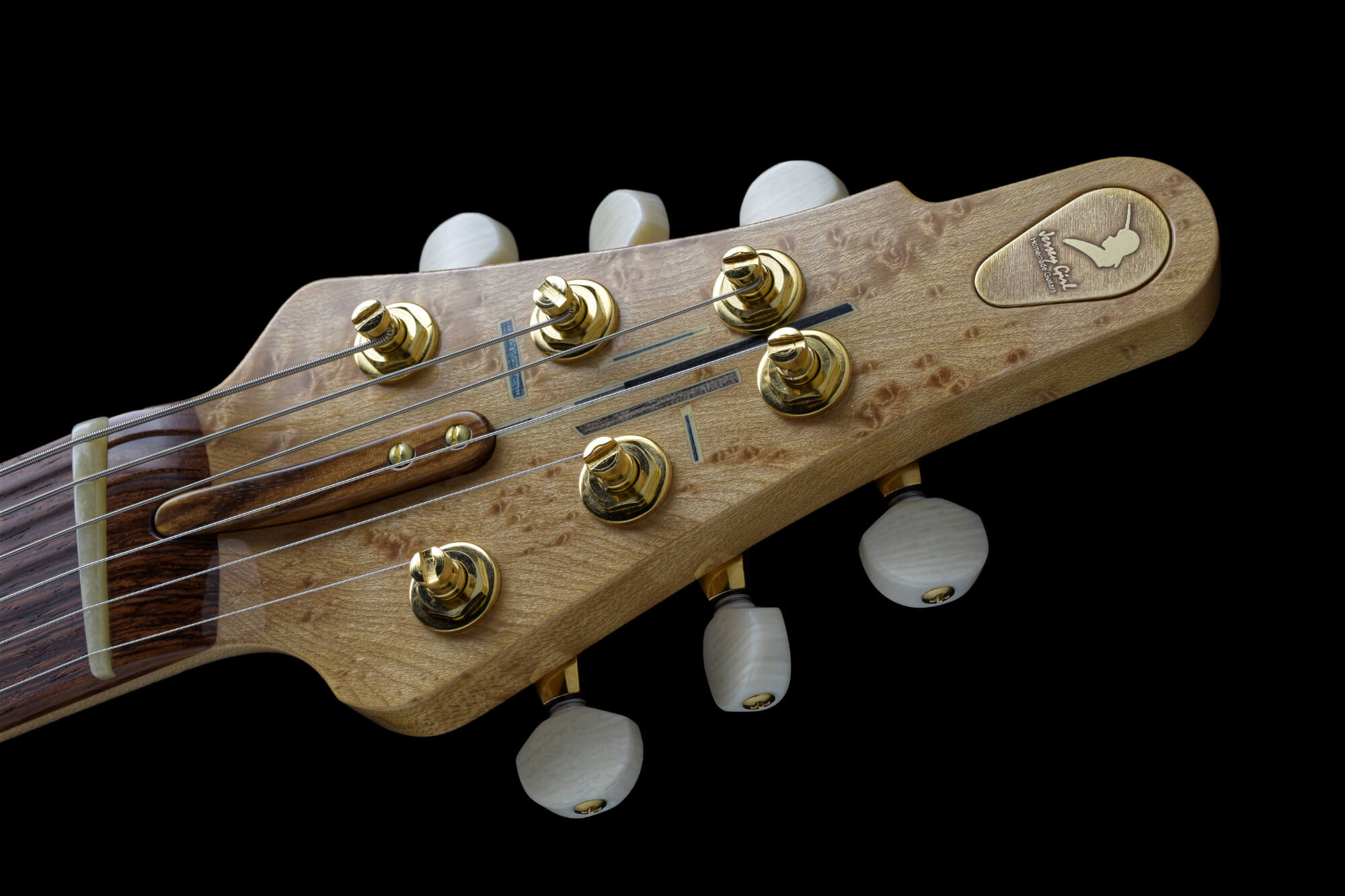 Jersey Girl Homemade Guitars GAUCHE-Tucker the Crow