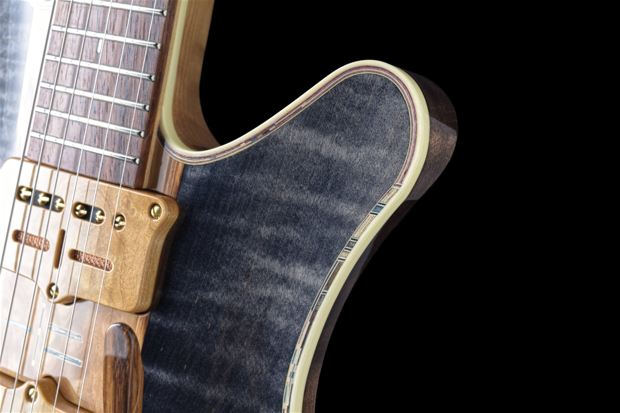 Jersey Girl Homemade Guitars GAUCHE-Tucker the Crow
