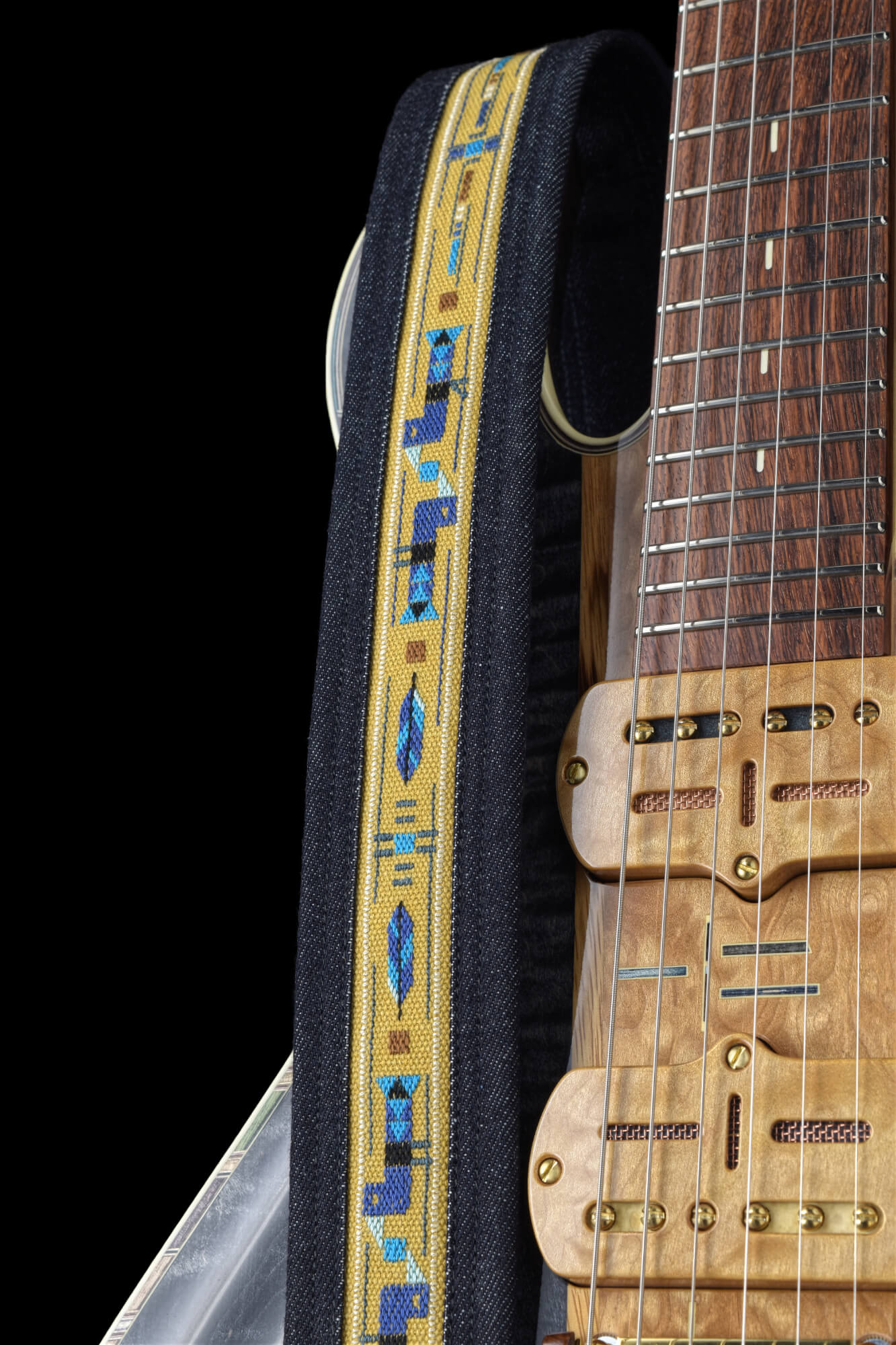 Jersey Girl Homemade Guitars GAUCHE-Tucker the Crow
