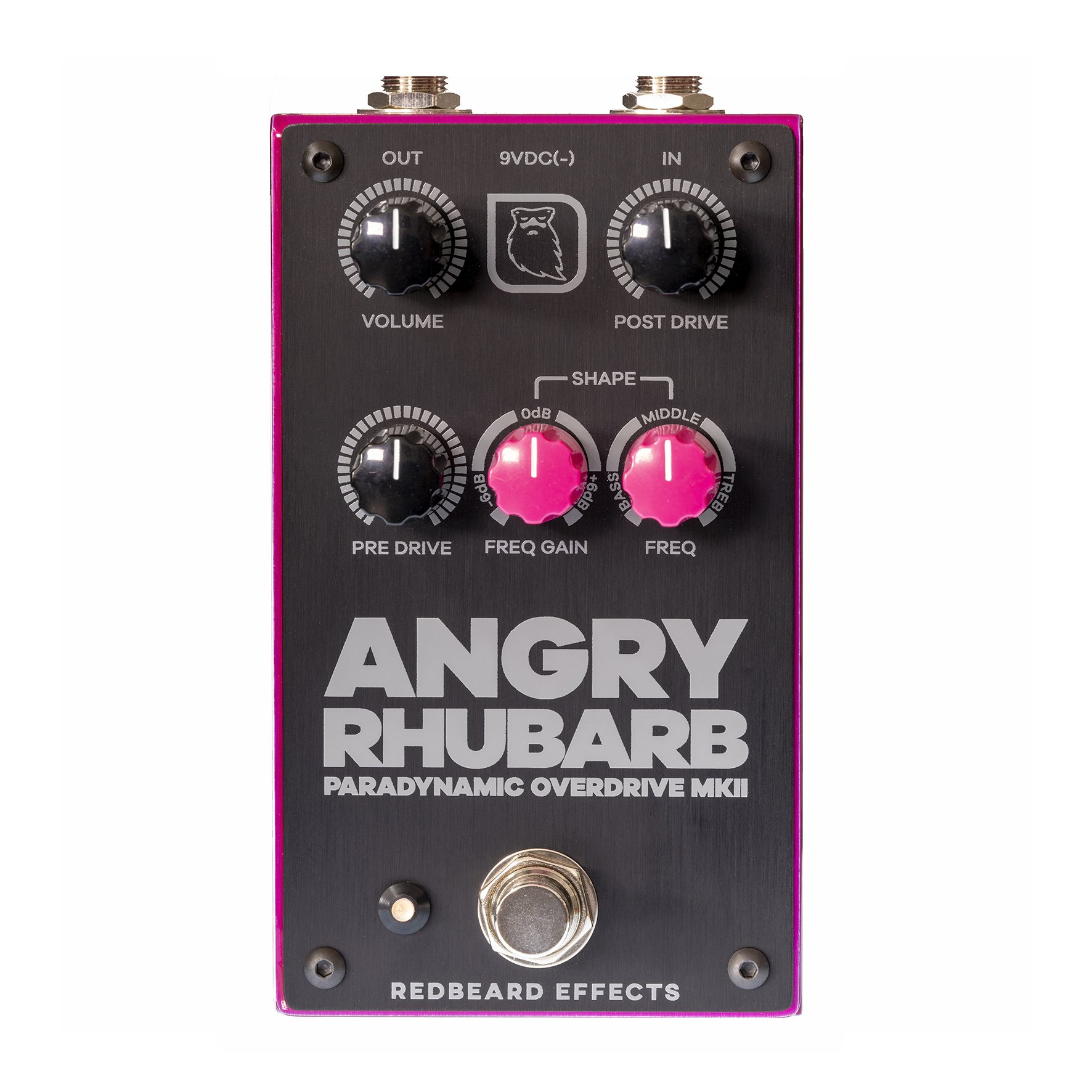 Redbeard Effects Angry Rhubarb Paradynamic Overdrive MKII