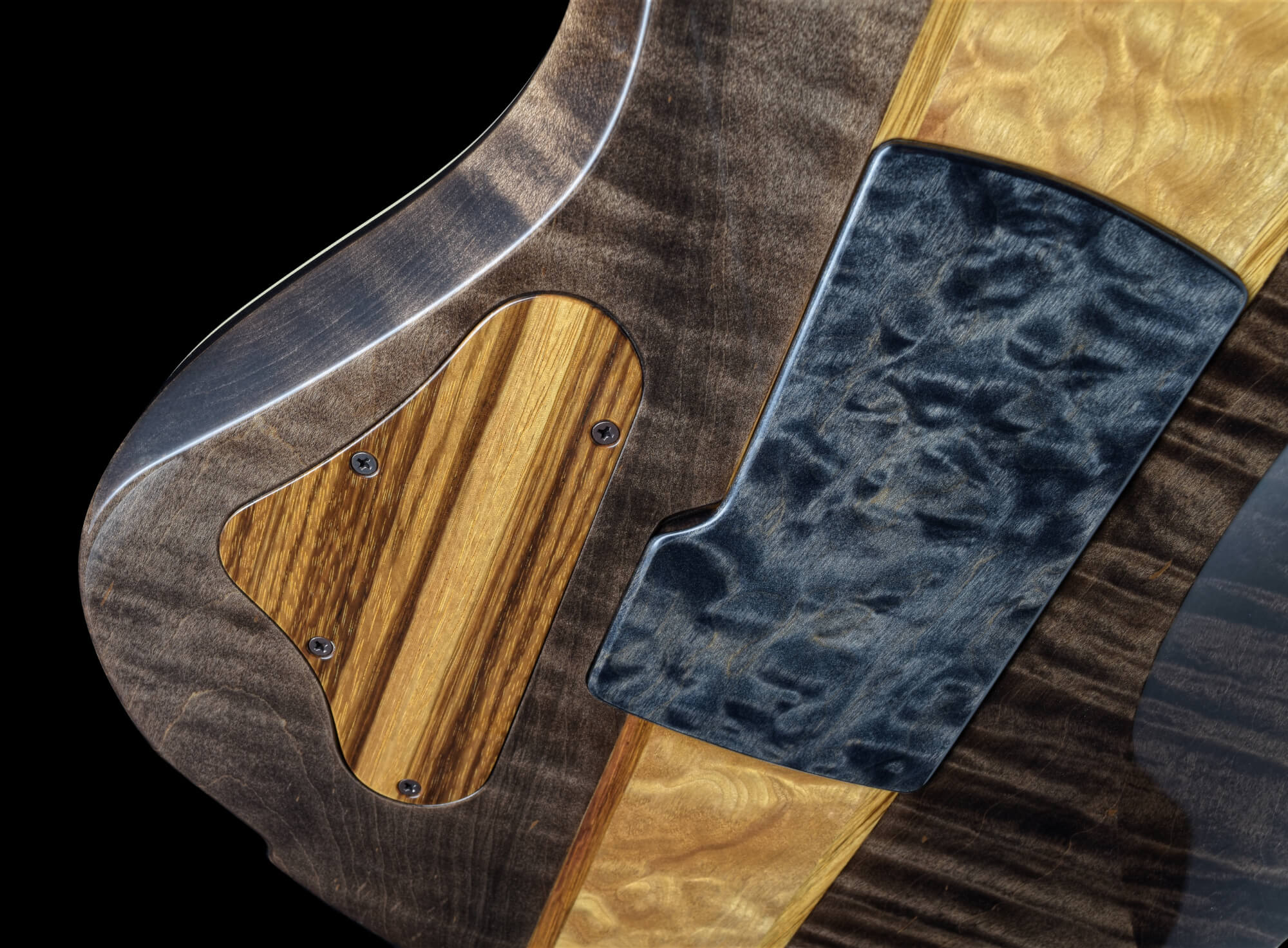 Jersey Girl Homemade Guitars GAUCHE-Tucker the Crow