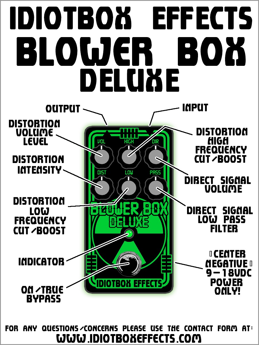 Idiotbox Effects Blower Box Deluxe