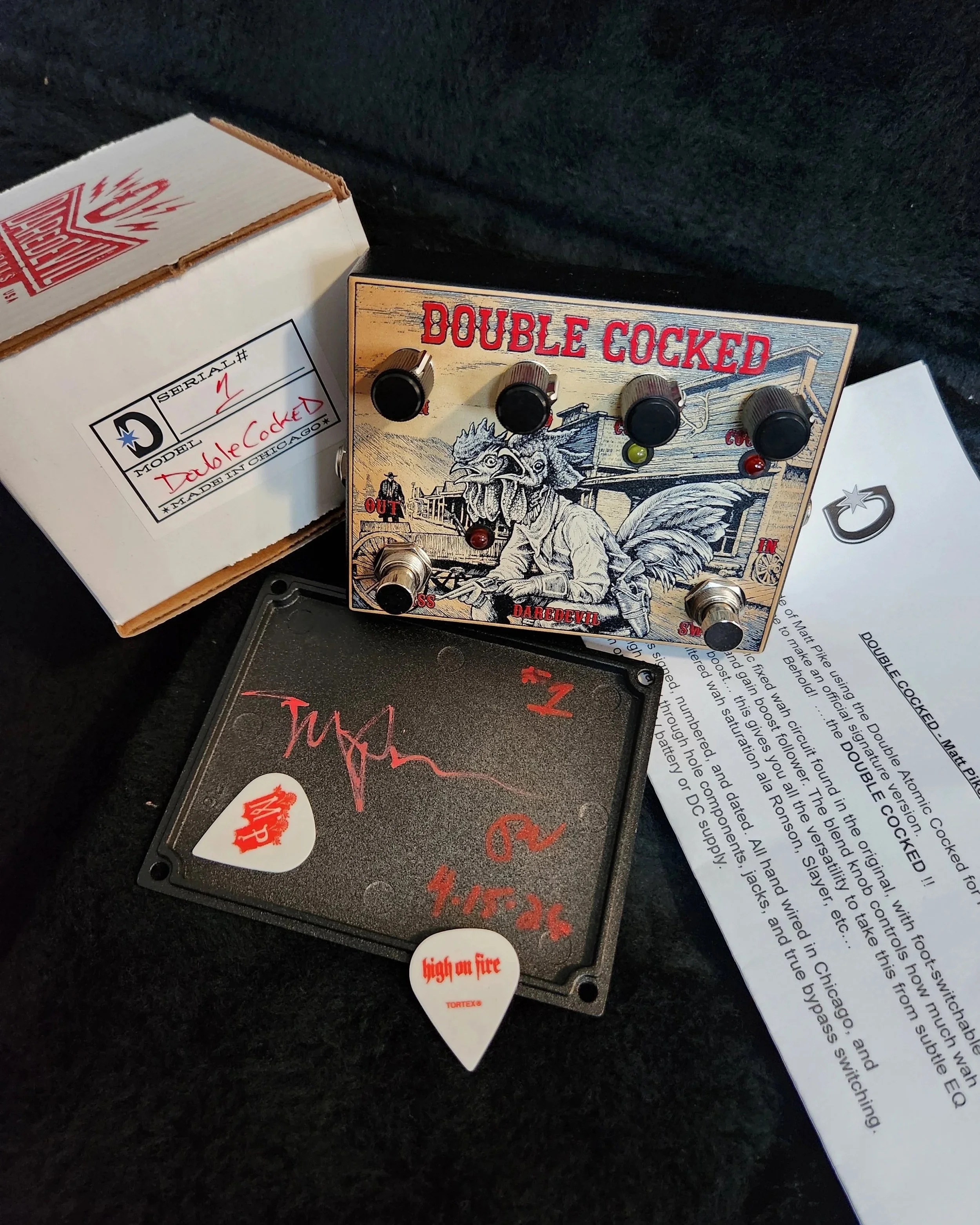 Daredevil Double Cocked - Matt Pike custom edition