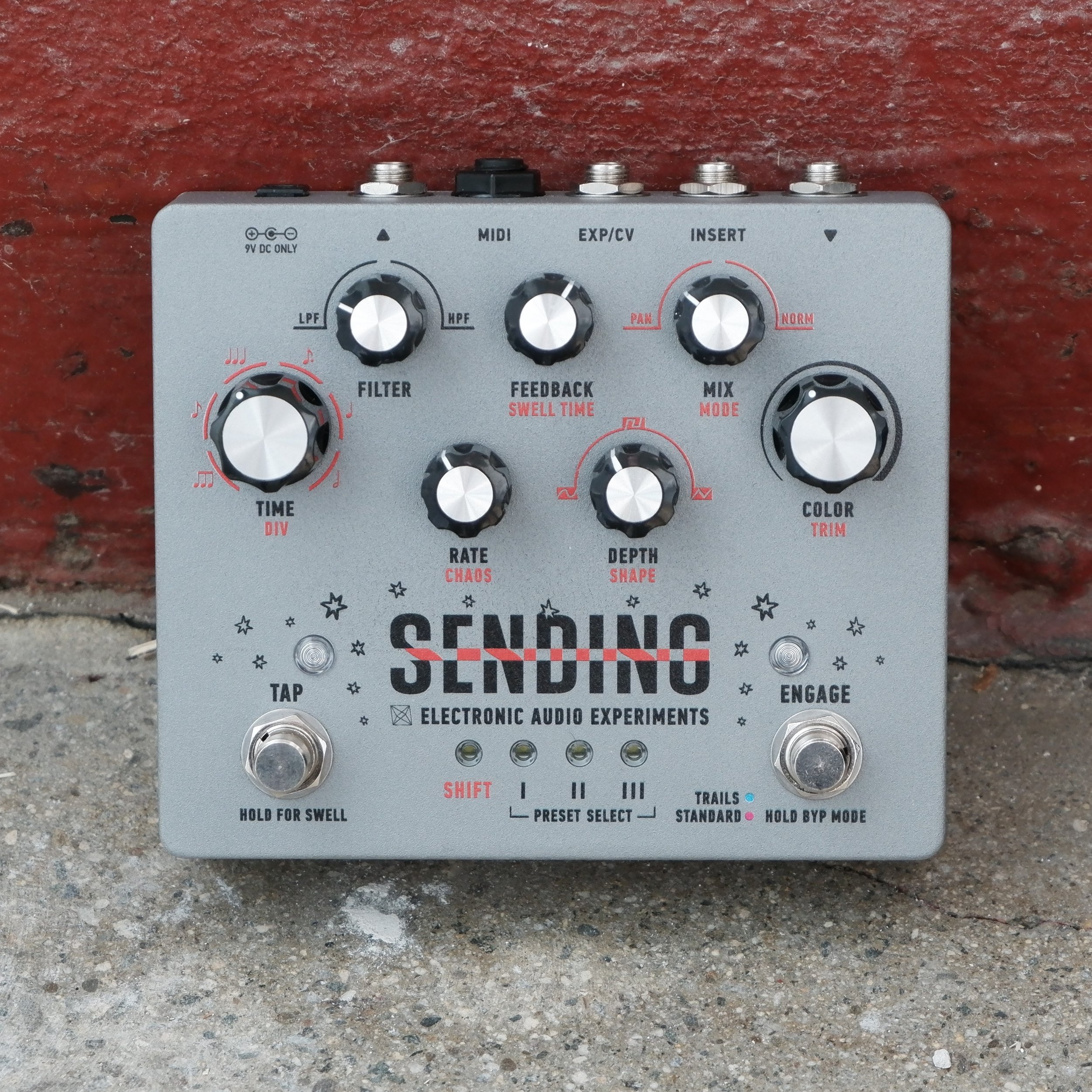 Electronic Audio Experiments Sending Delay V2