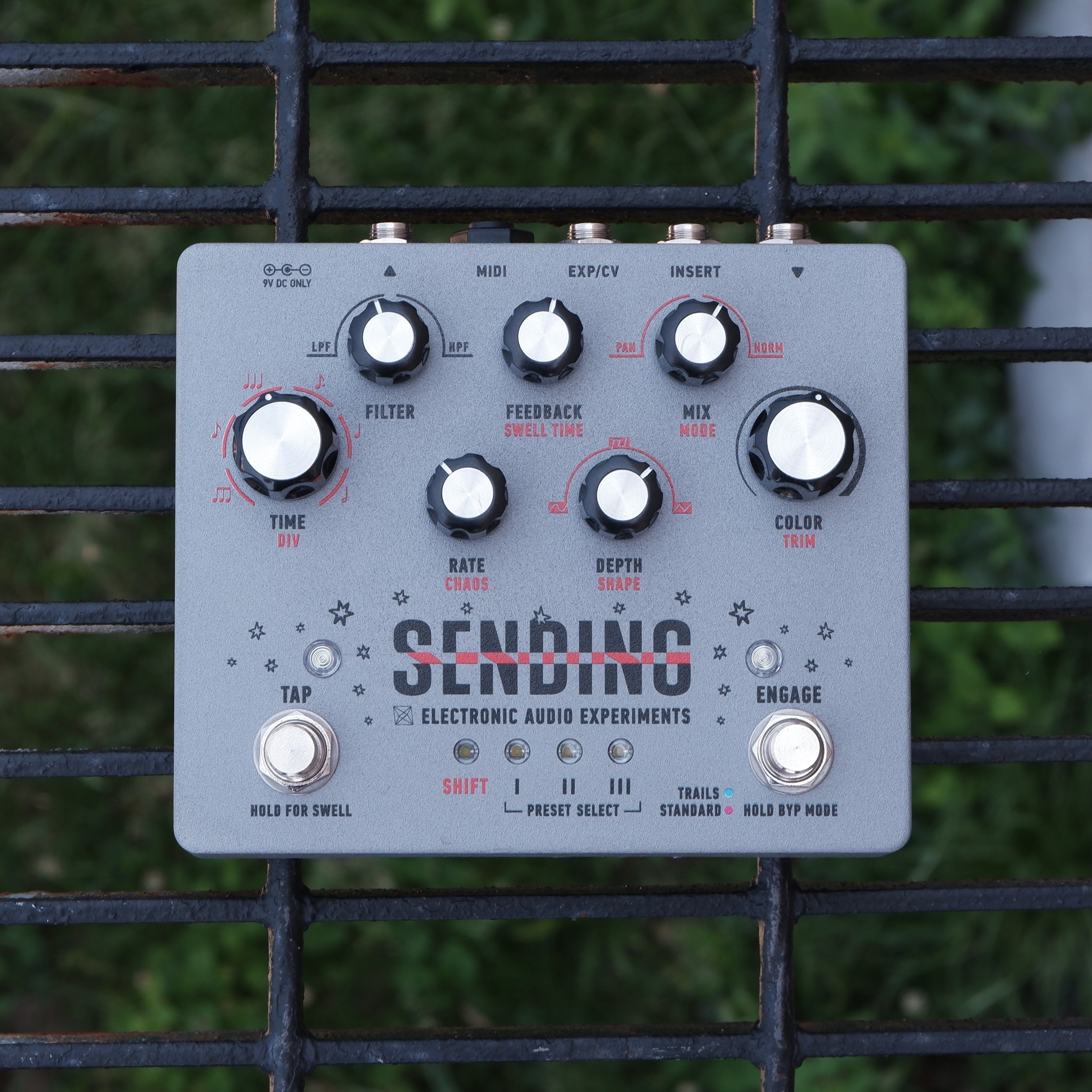 Electronic Audio Experiments Sending Delay V2