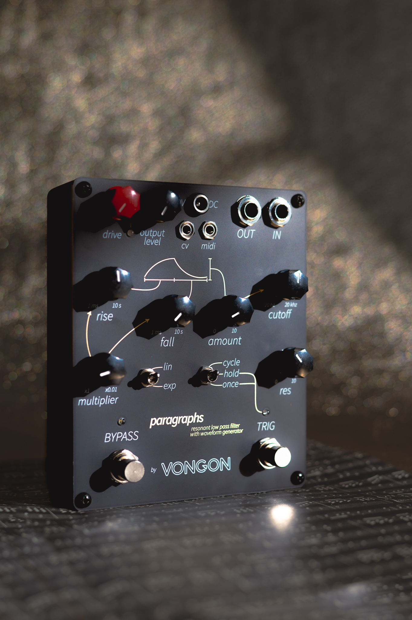 Vongon Paragraphs: Low Pass Filter with Envelope Generator