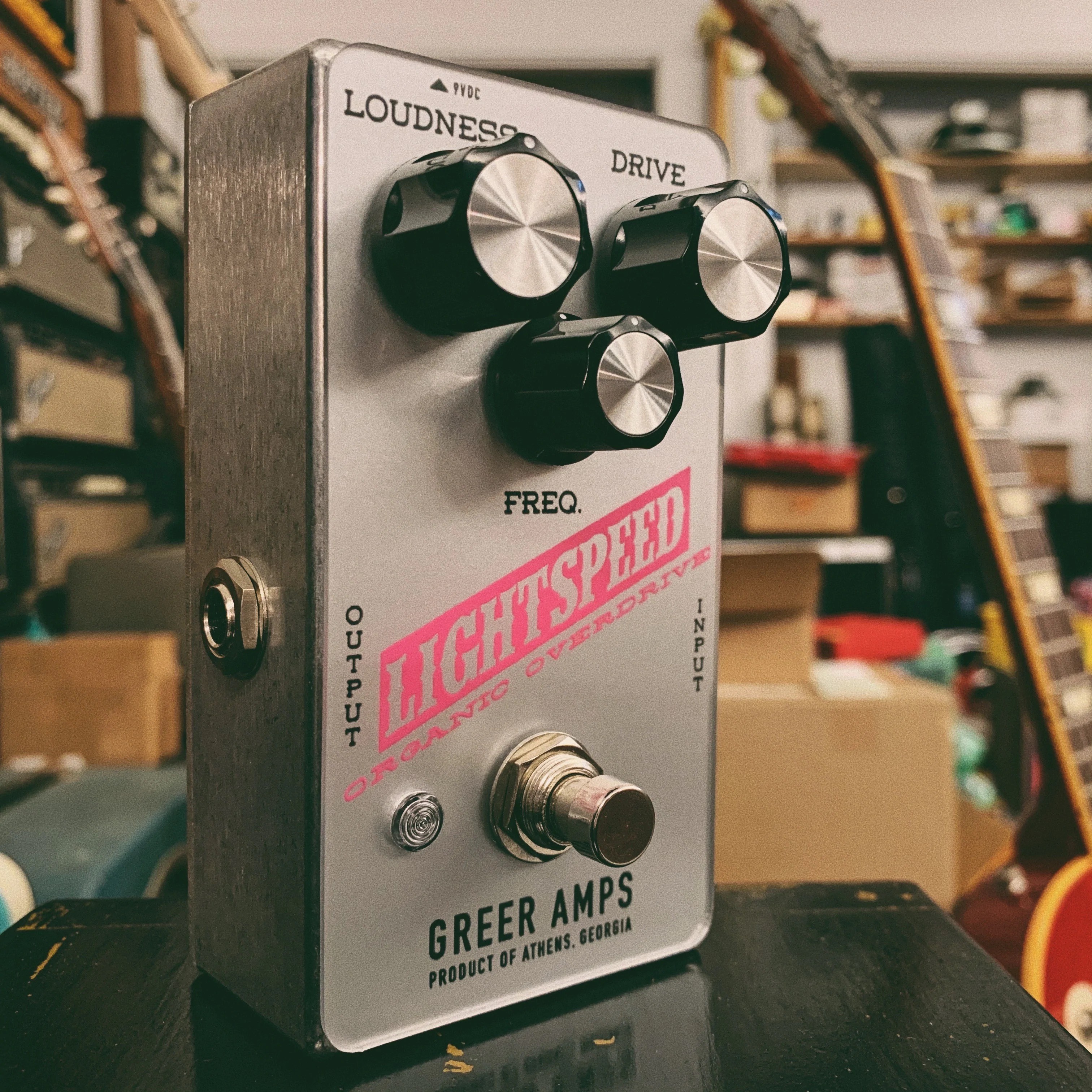 Greer Amps Lightspeed Organic Overdrive (Electropink Night Colorway)