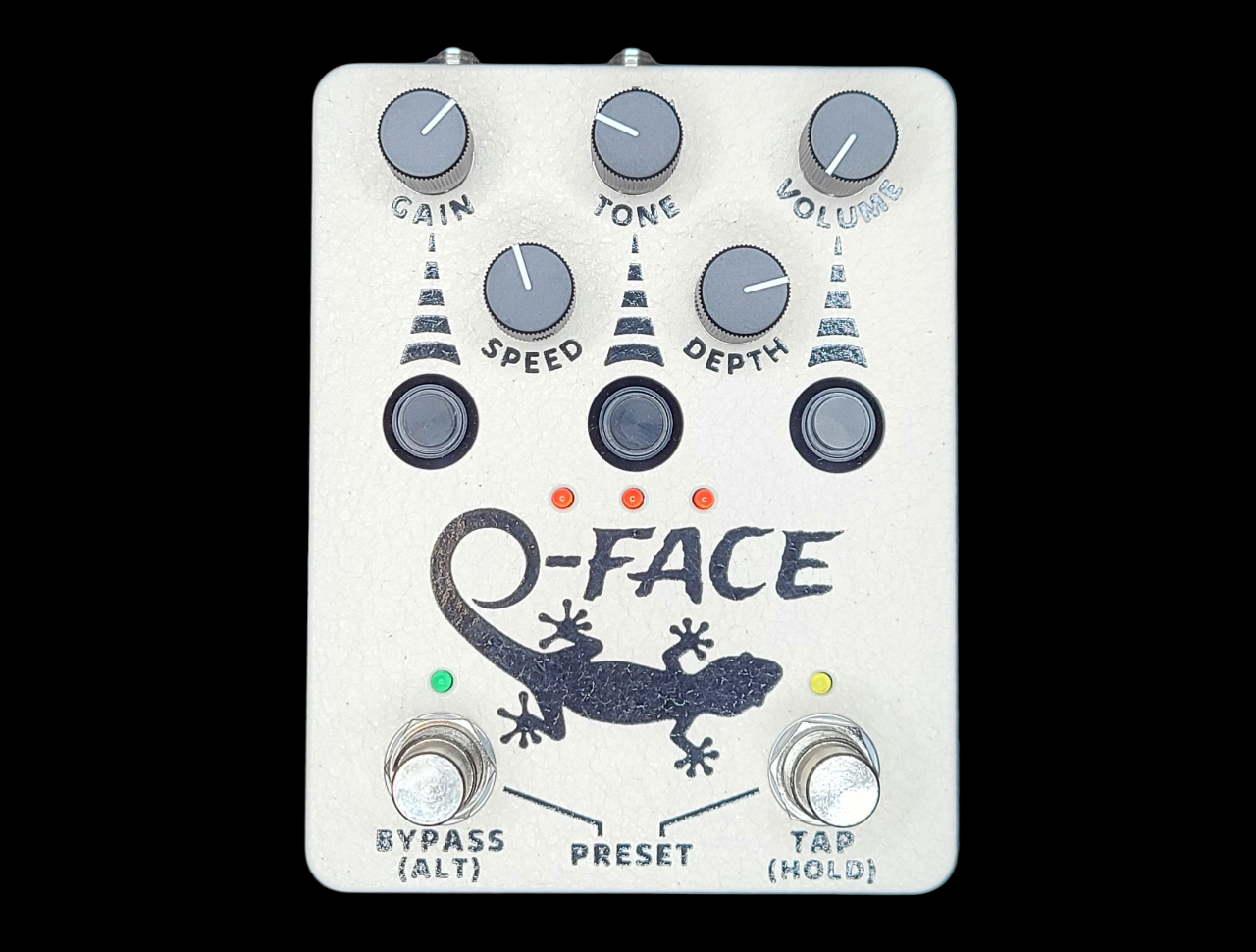 Gecko Pedals O-Face Modulated Overdrive