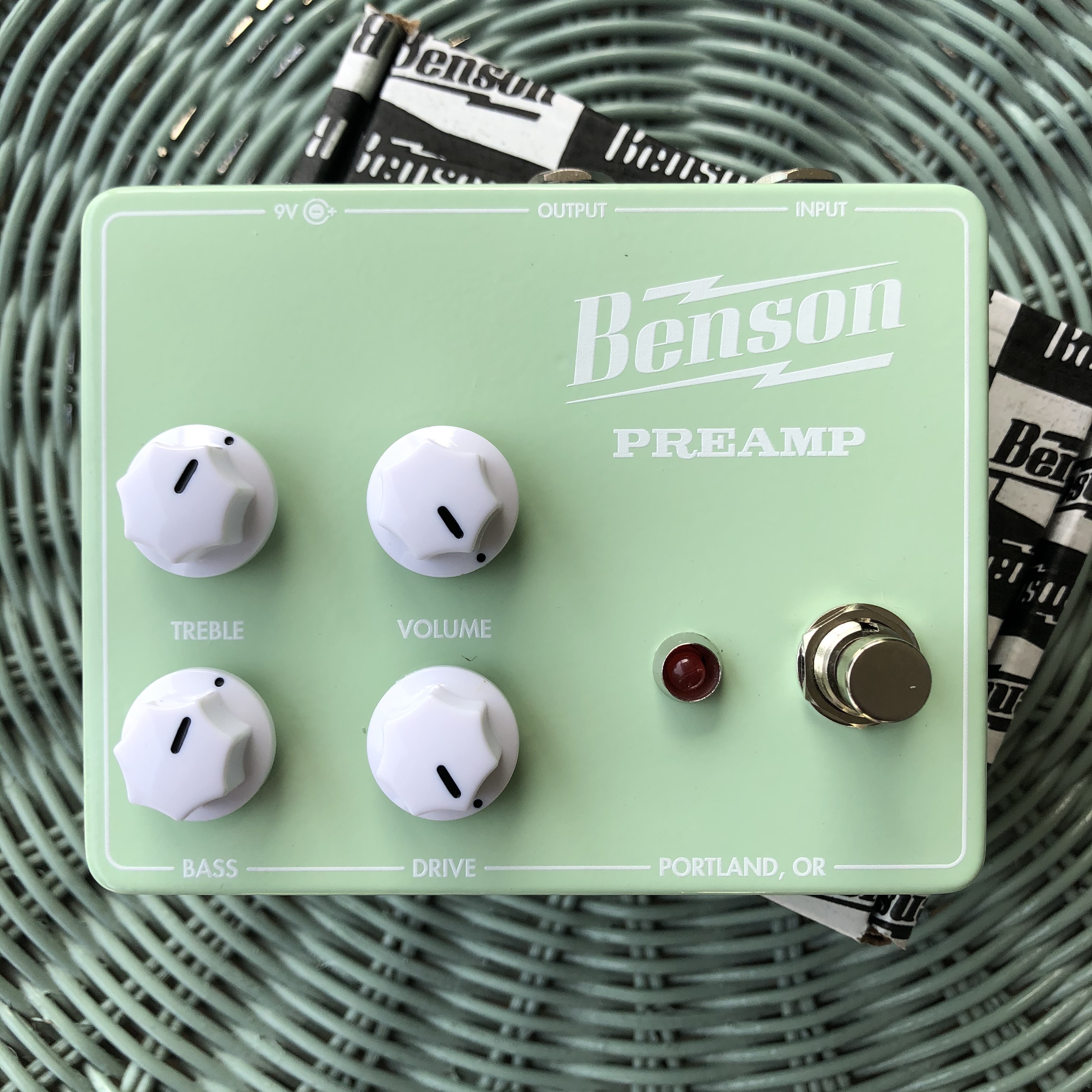 Benson Amps Preamp (Seafoam Green Finish)
