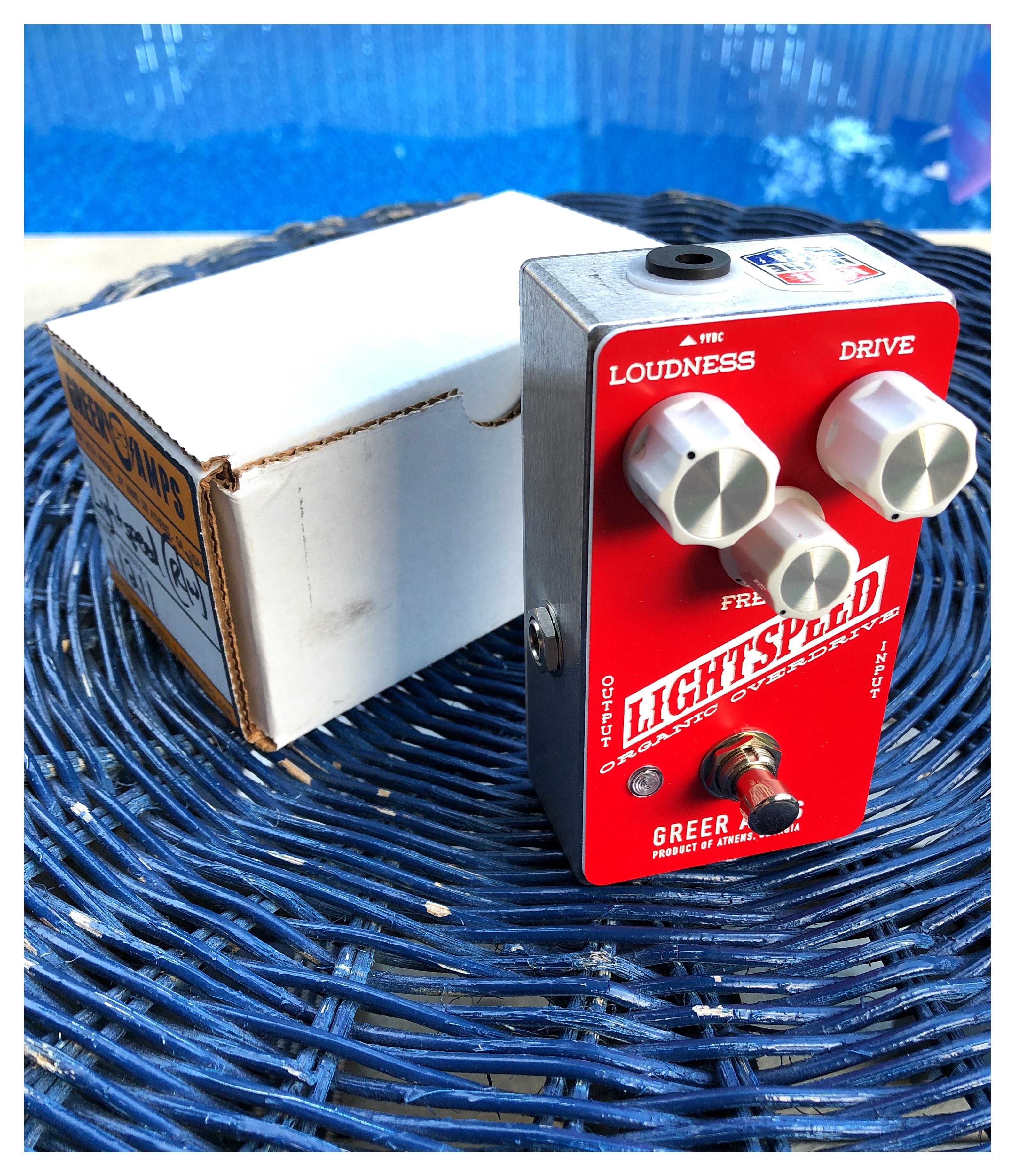 Greer Amps Lightspeed Organic Overdrive (Limited Edition - Canuck Colorway)