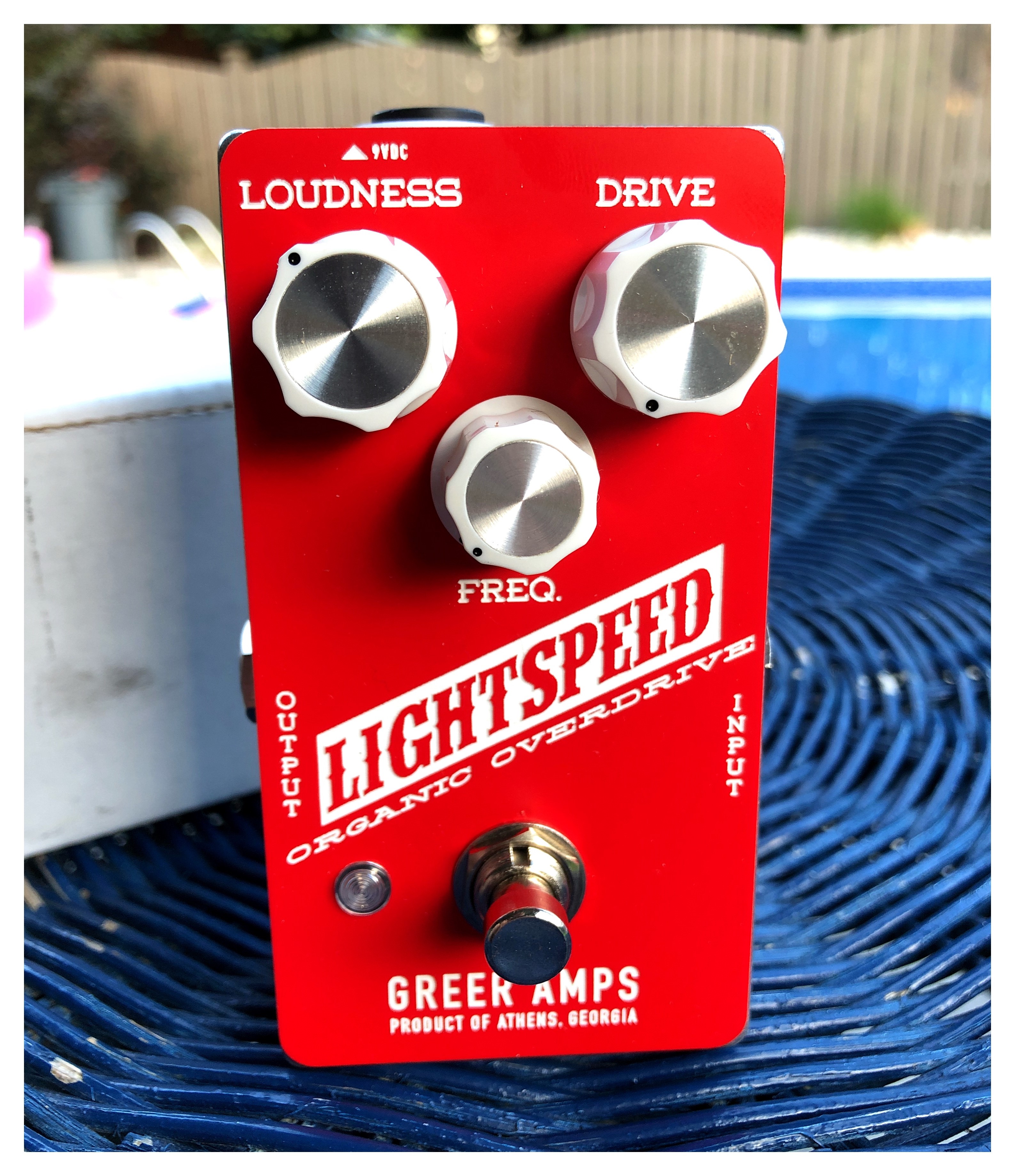 Greer Amps Lightspeed Organic Overdrive (Limited Edition - Canuck Colorway)