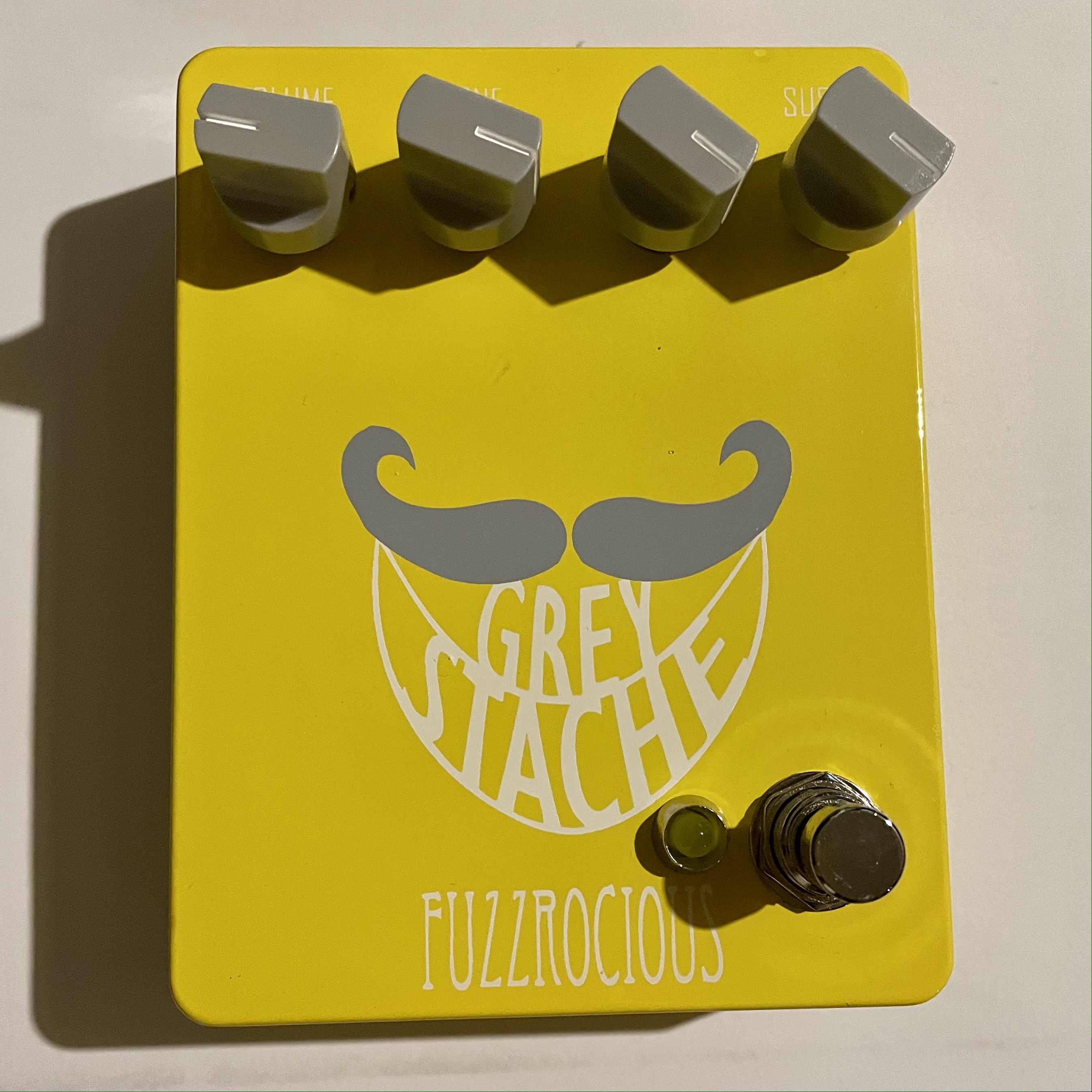 Fuzzrocious Pedals GREY STACHE