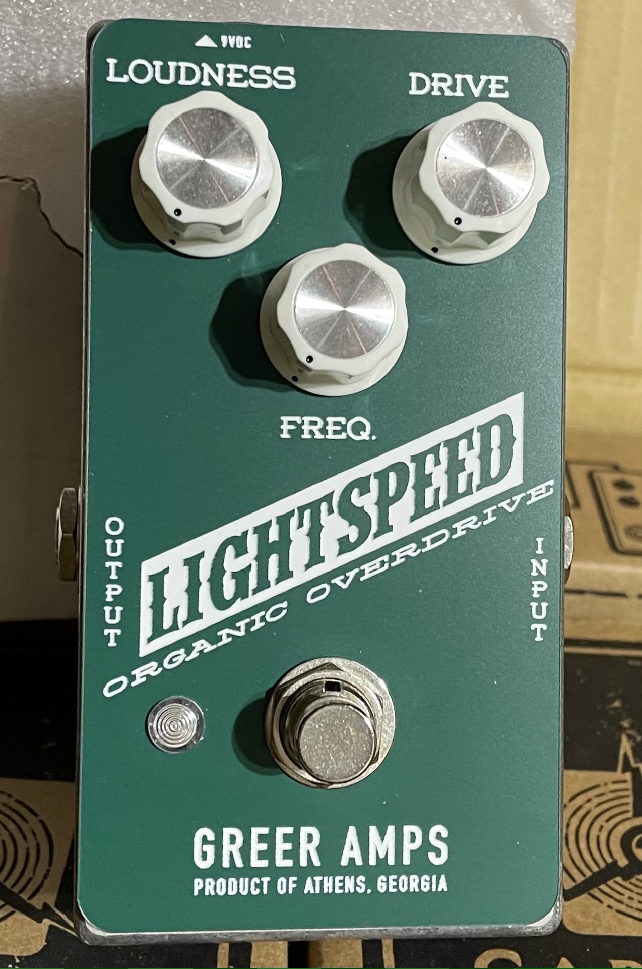 Greer Amps Lightspeed Organic Overdrive (Limited Edition - Green Colorway)