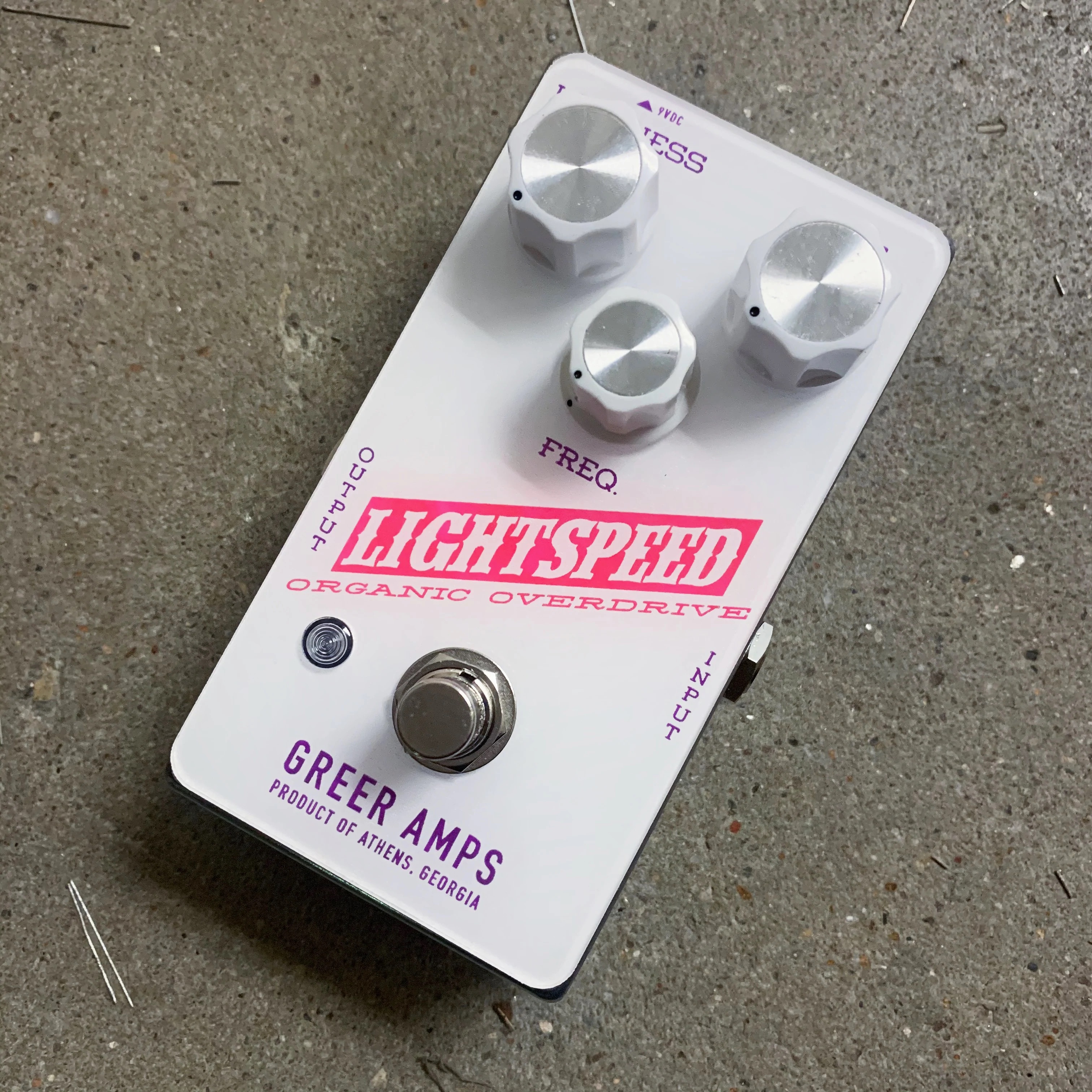 Greer Amps Lightspeed Organic Overdrive (Limited Edition - Purpink Colorway)