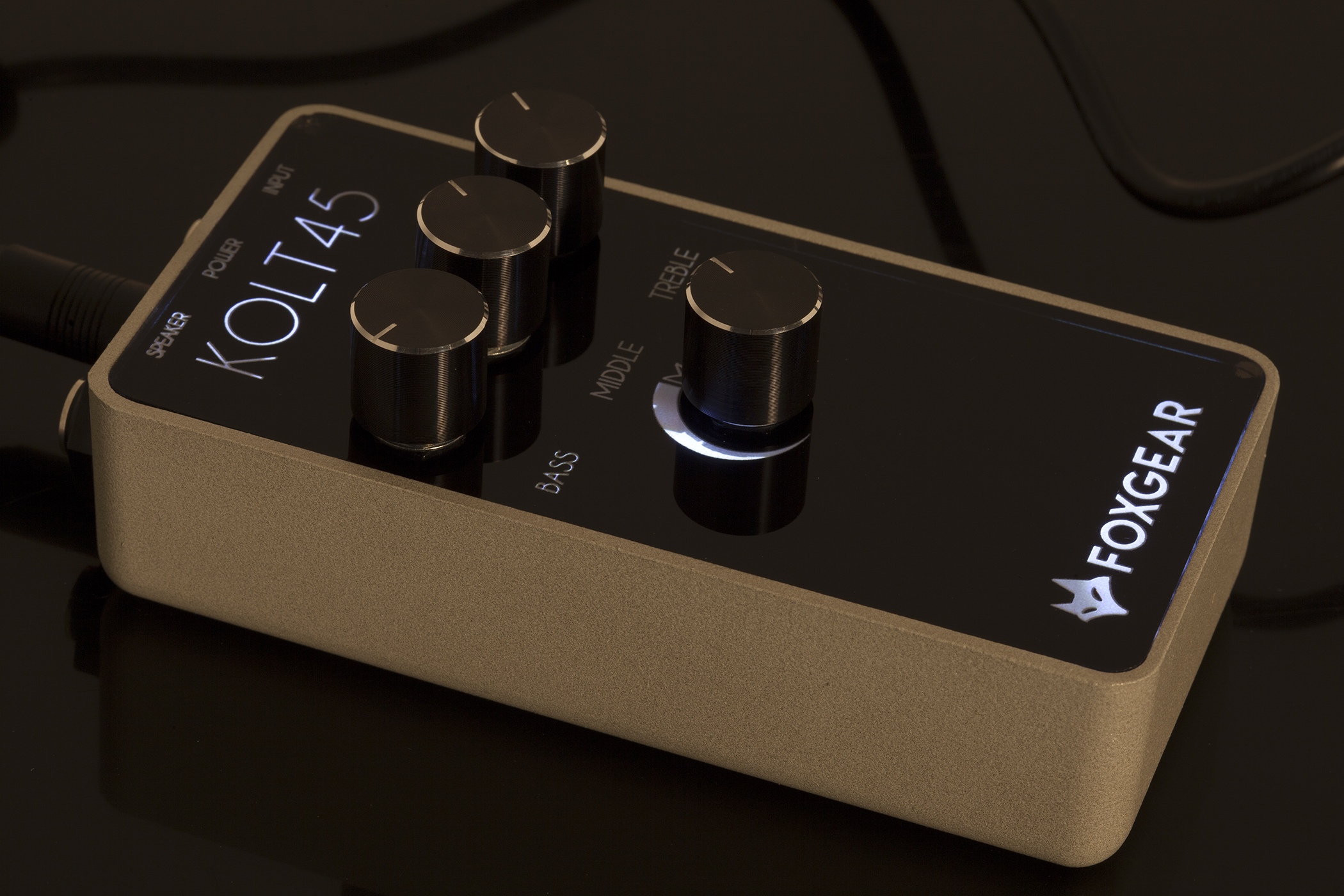 Foxgear Pedals Kolt 45 Stompbox-sized Amplifier