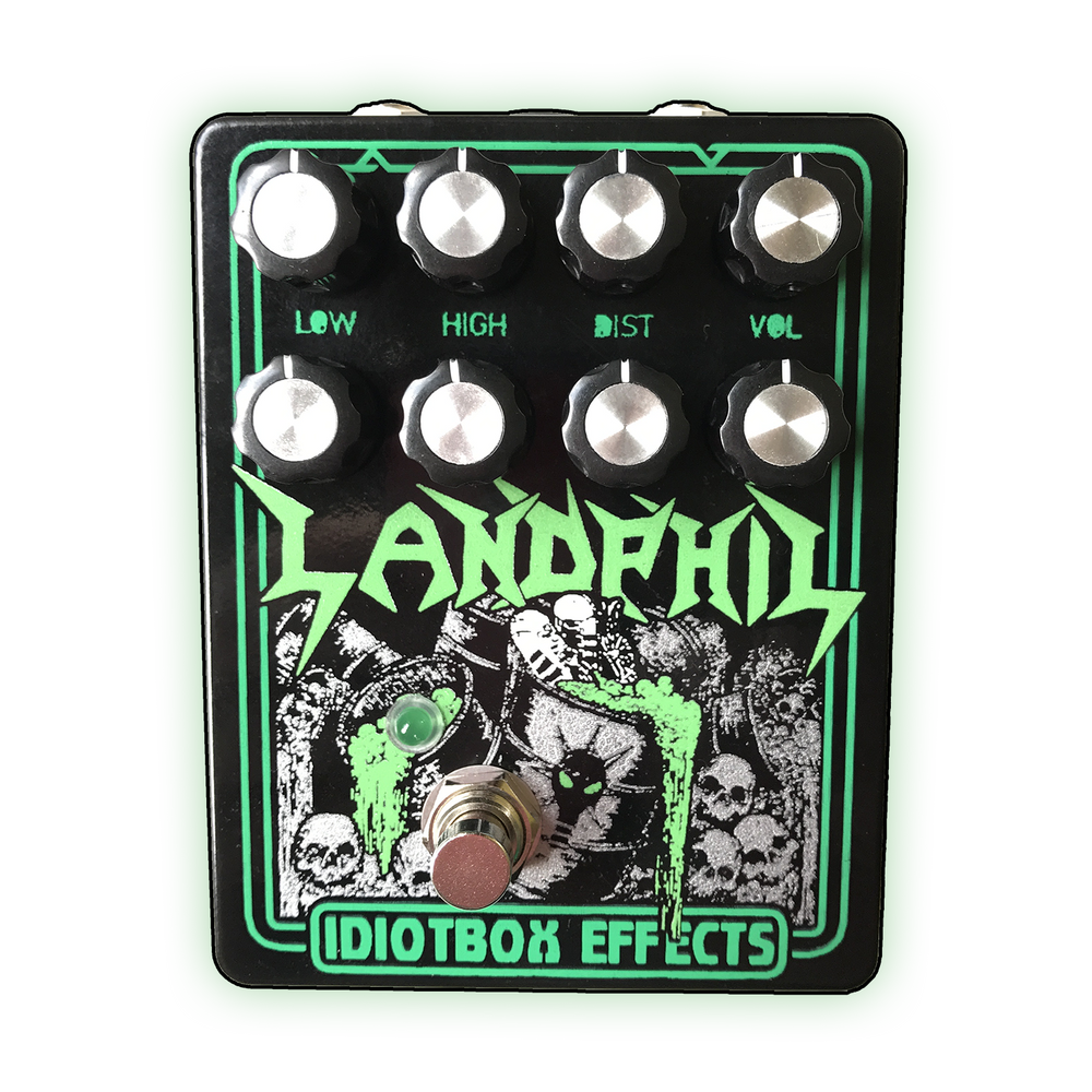 IdiotBox Effects Landphil Bass Distortion