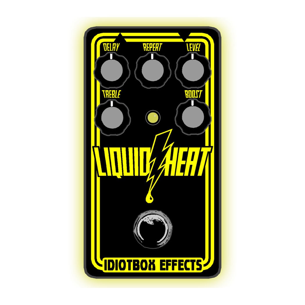 Idiotbox Effects LIQUID HEAT DELAY BOOSTER