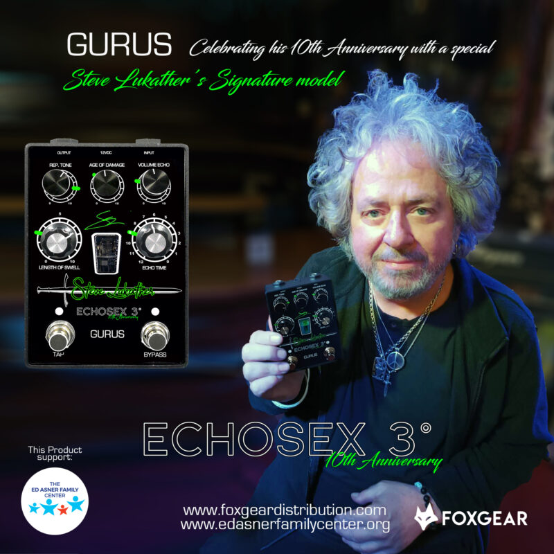 Gurus Pedals Steve Lukather Signature Echosex 3°