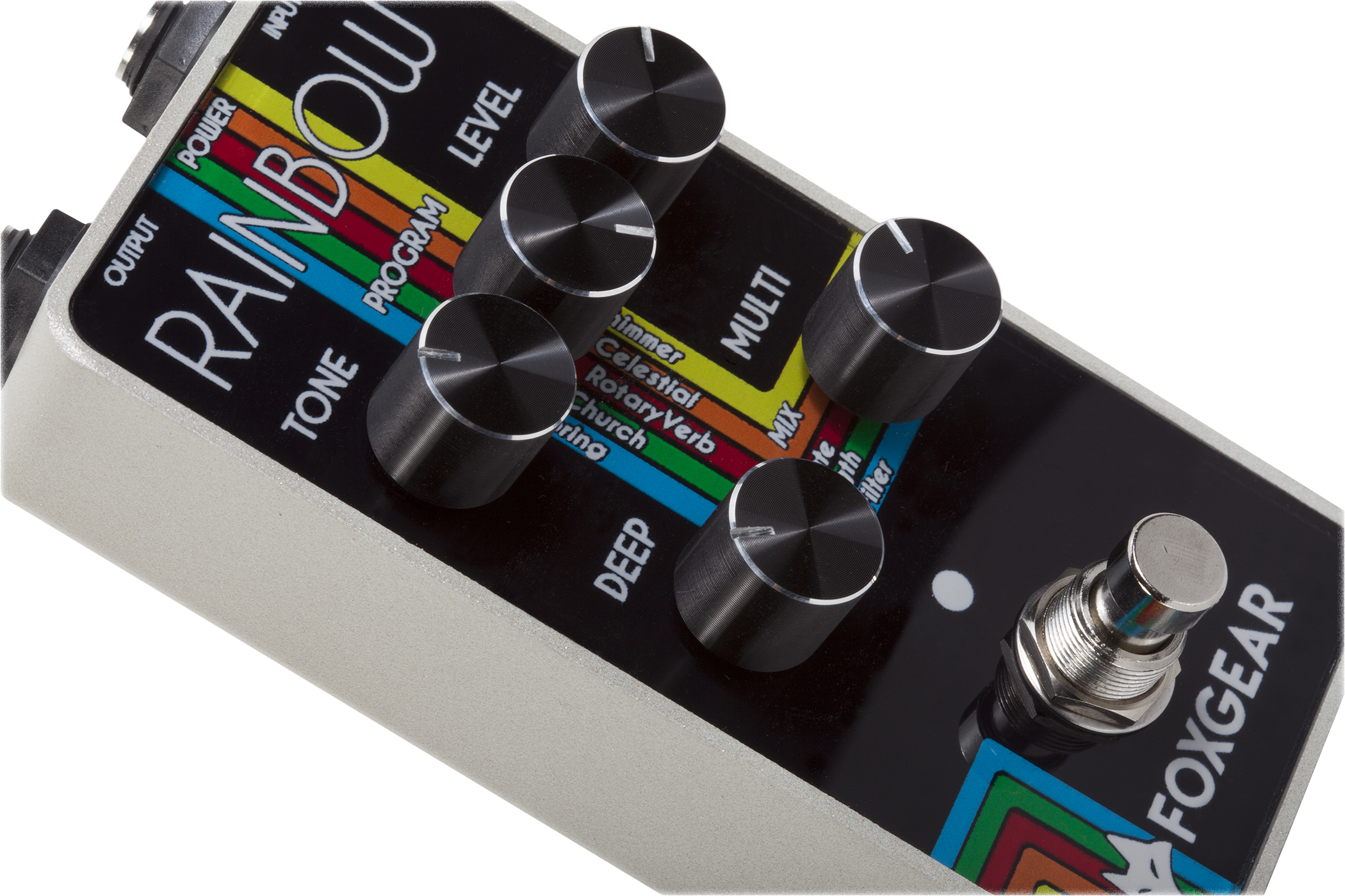 Foxgear Pedals RAINBOW - 5 Preset Digital Reverb Pedal