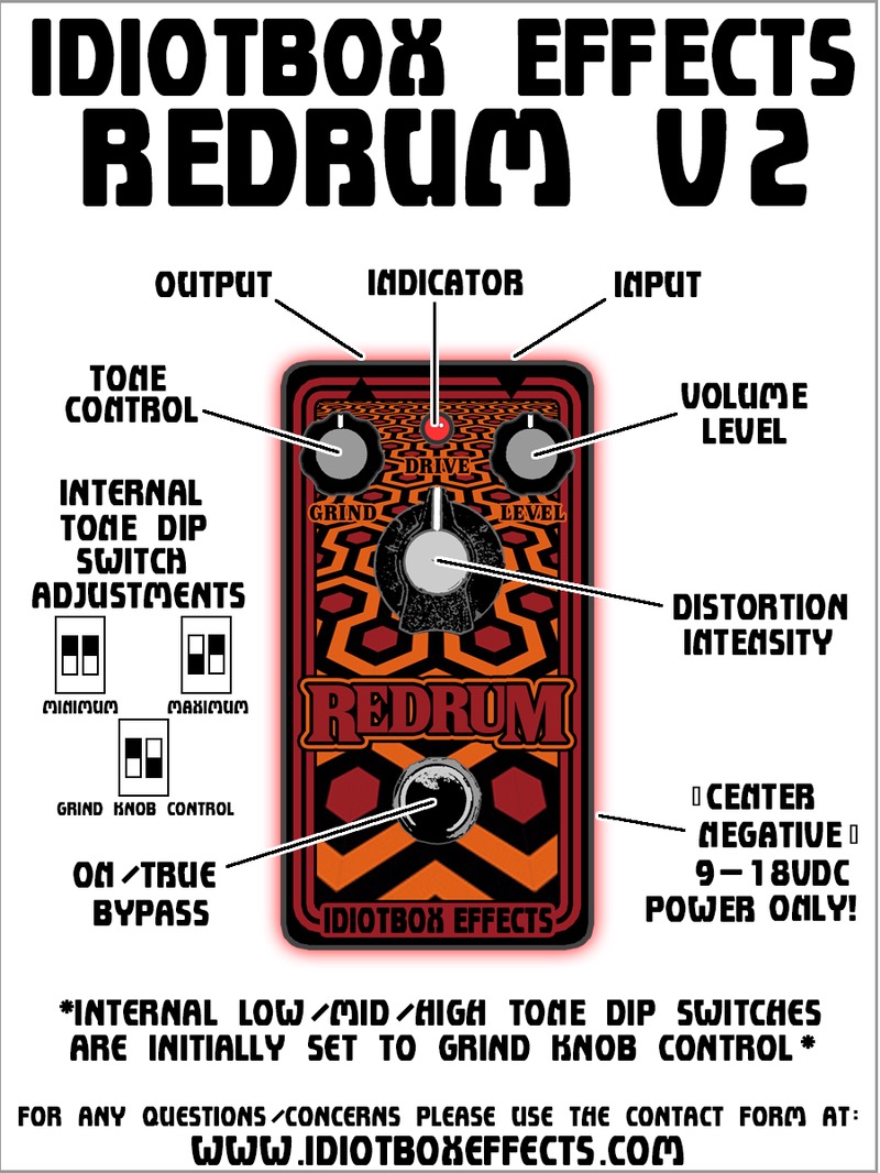 Idiotbox Effects REDRUM V2